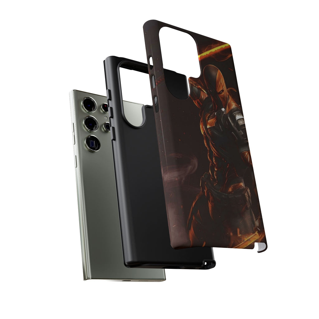 DC Comics Death Stroke Tough Cases for iPhones, Samsung, and Pixel