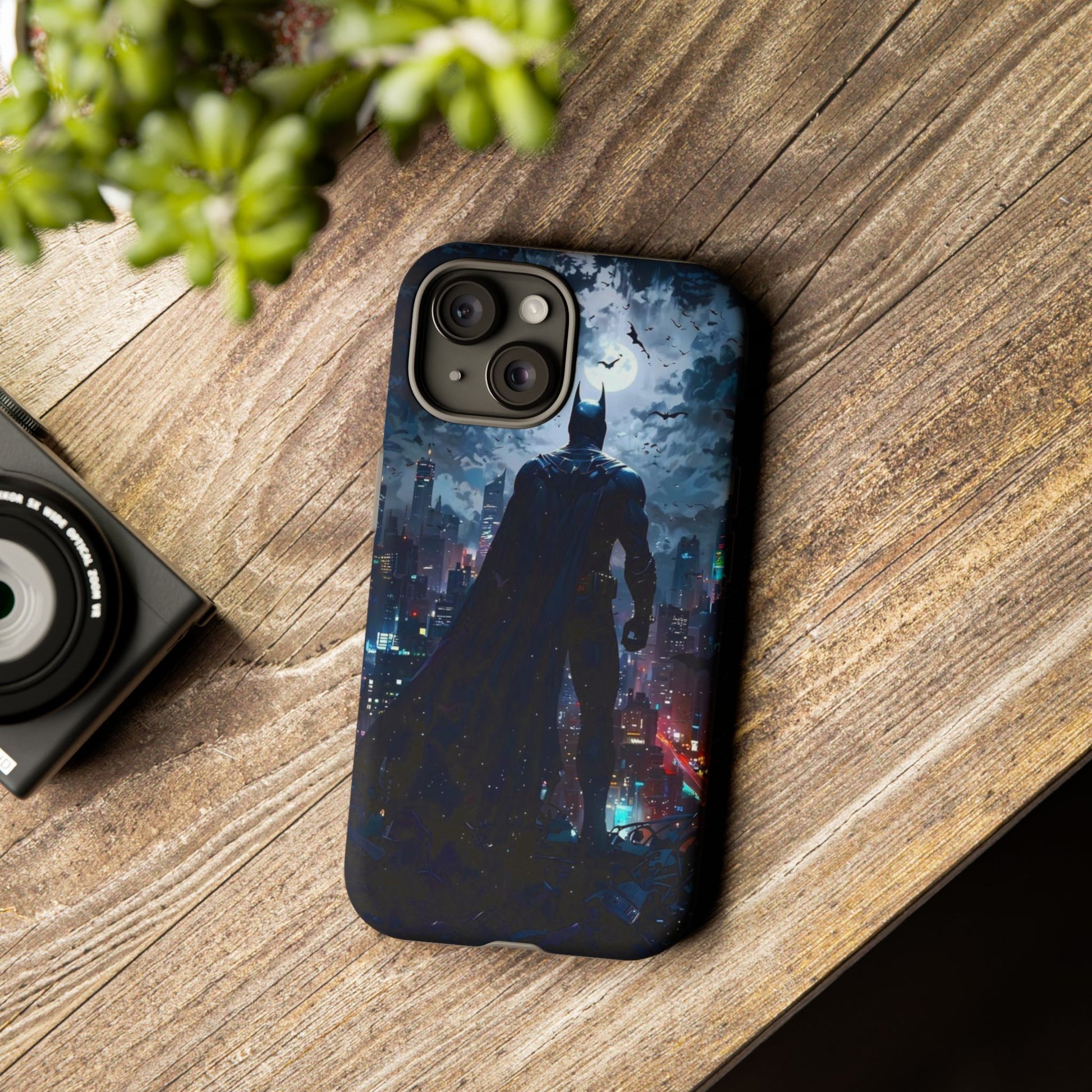 Gotham City Batman Tough Cases for iPhones, Samsung, and Pixel