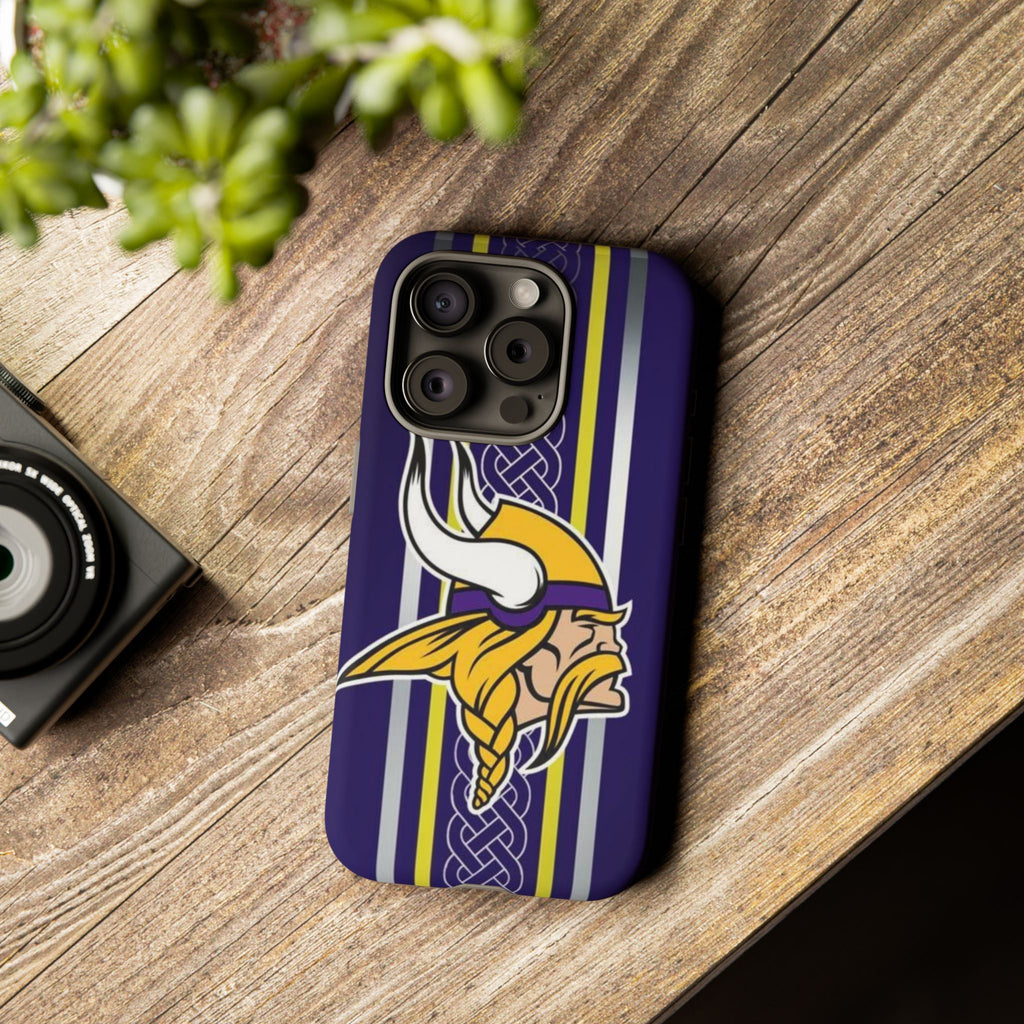Minnesota Vikings logo Phone Case, Tough Cases for iPhones, Samsung, and Pixel