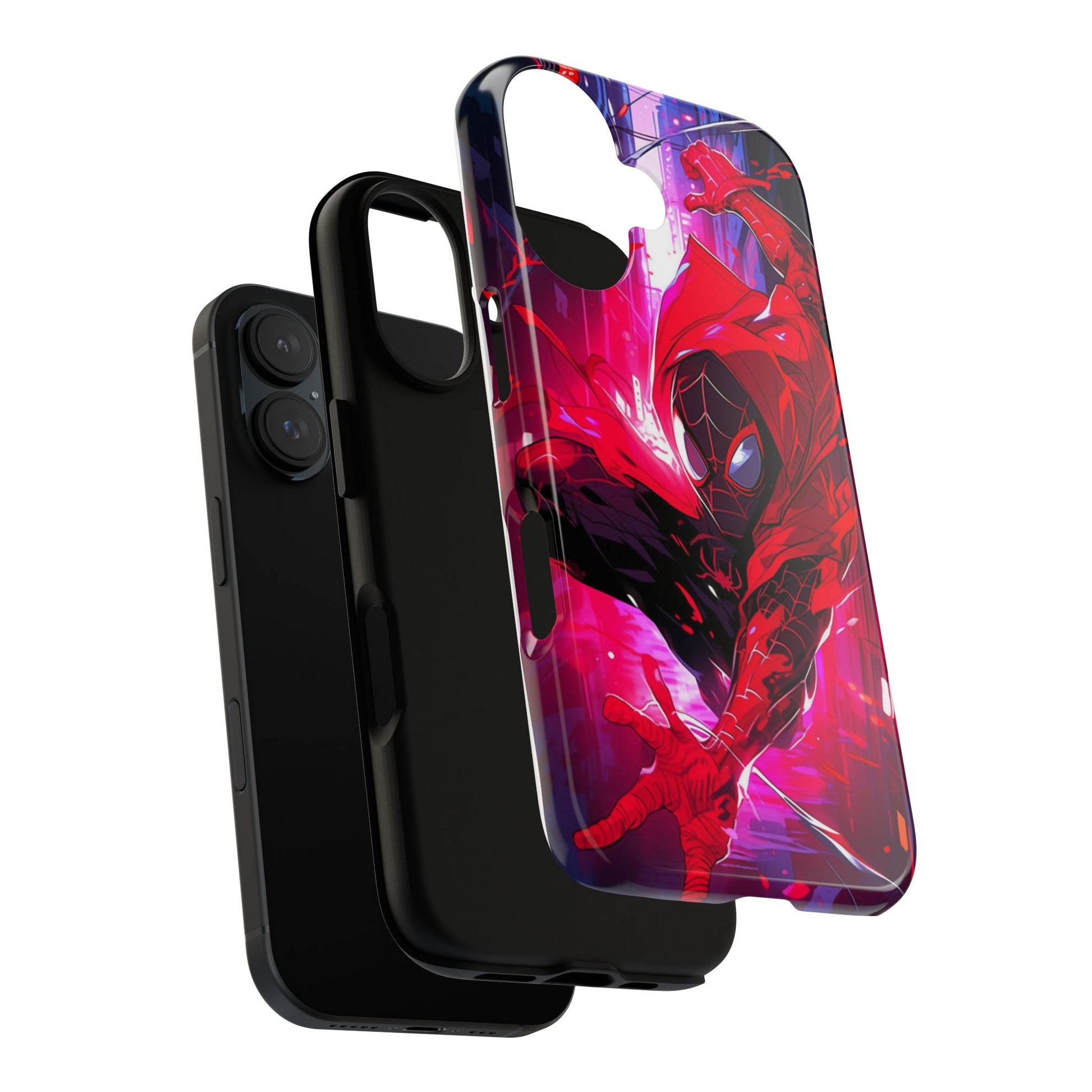 Miles Morales Spiderman Phone Case, Tough Cases for iPhones, Samsung, and Pixel