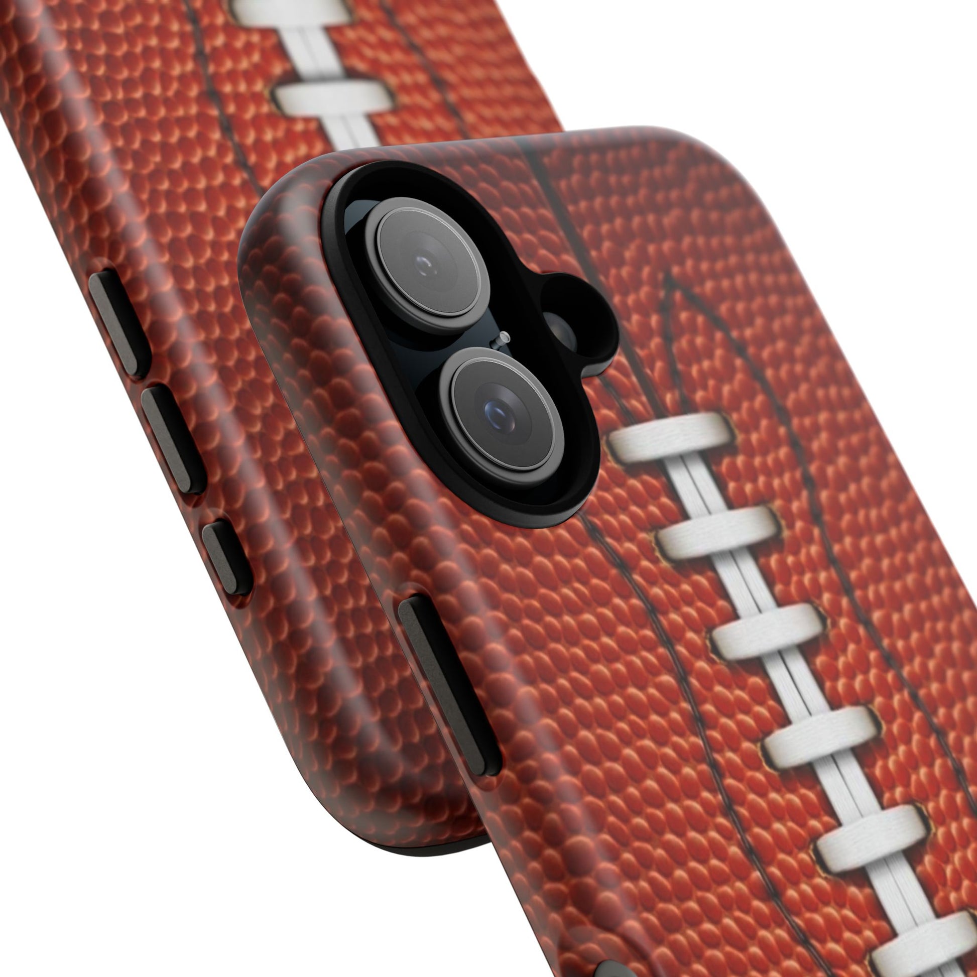 Football Pigskin Print Tough Cases for iPhones, Samsung, and Pixel