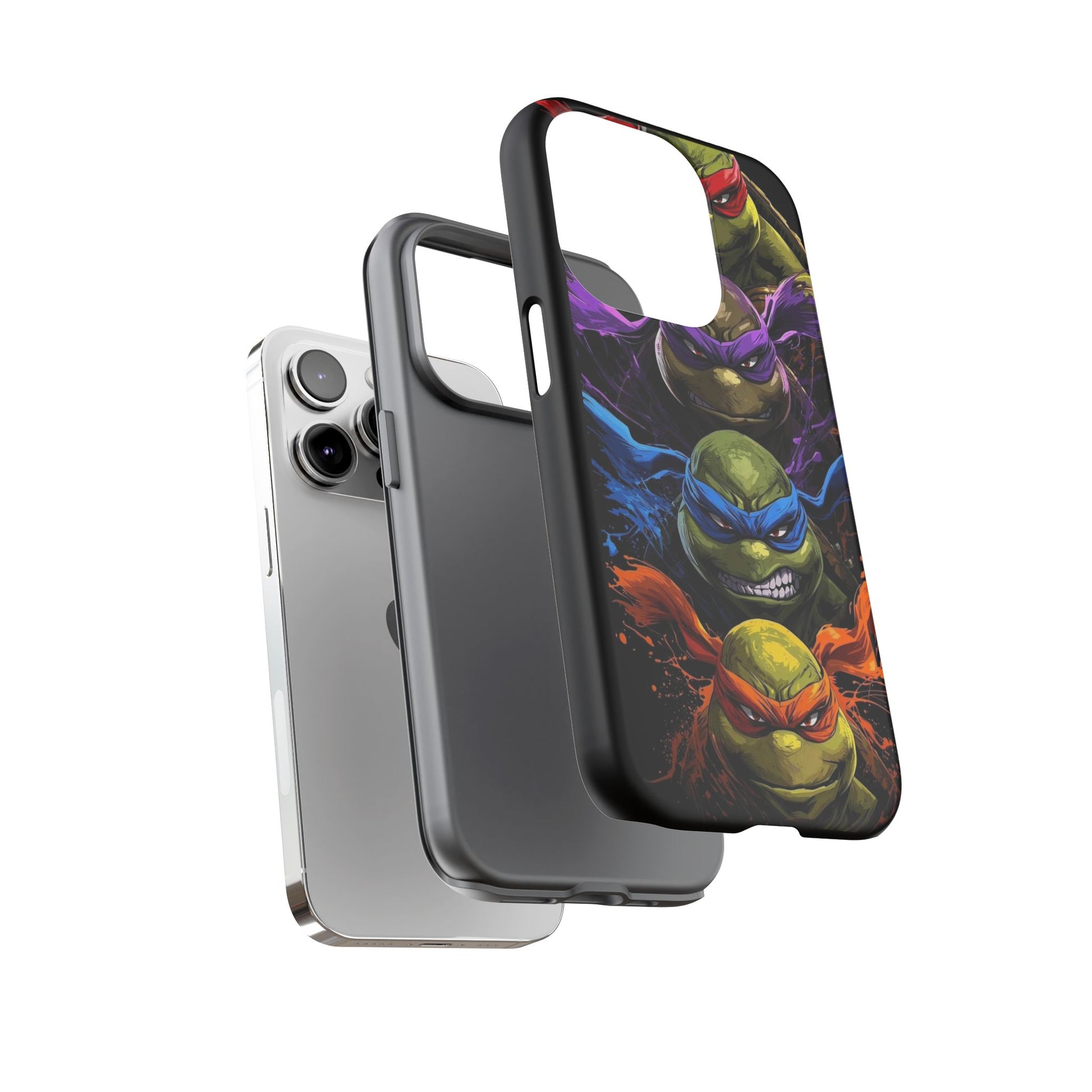 Ninja Turtles Tough Cases for iPhones, Samsung, and Pixel