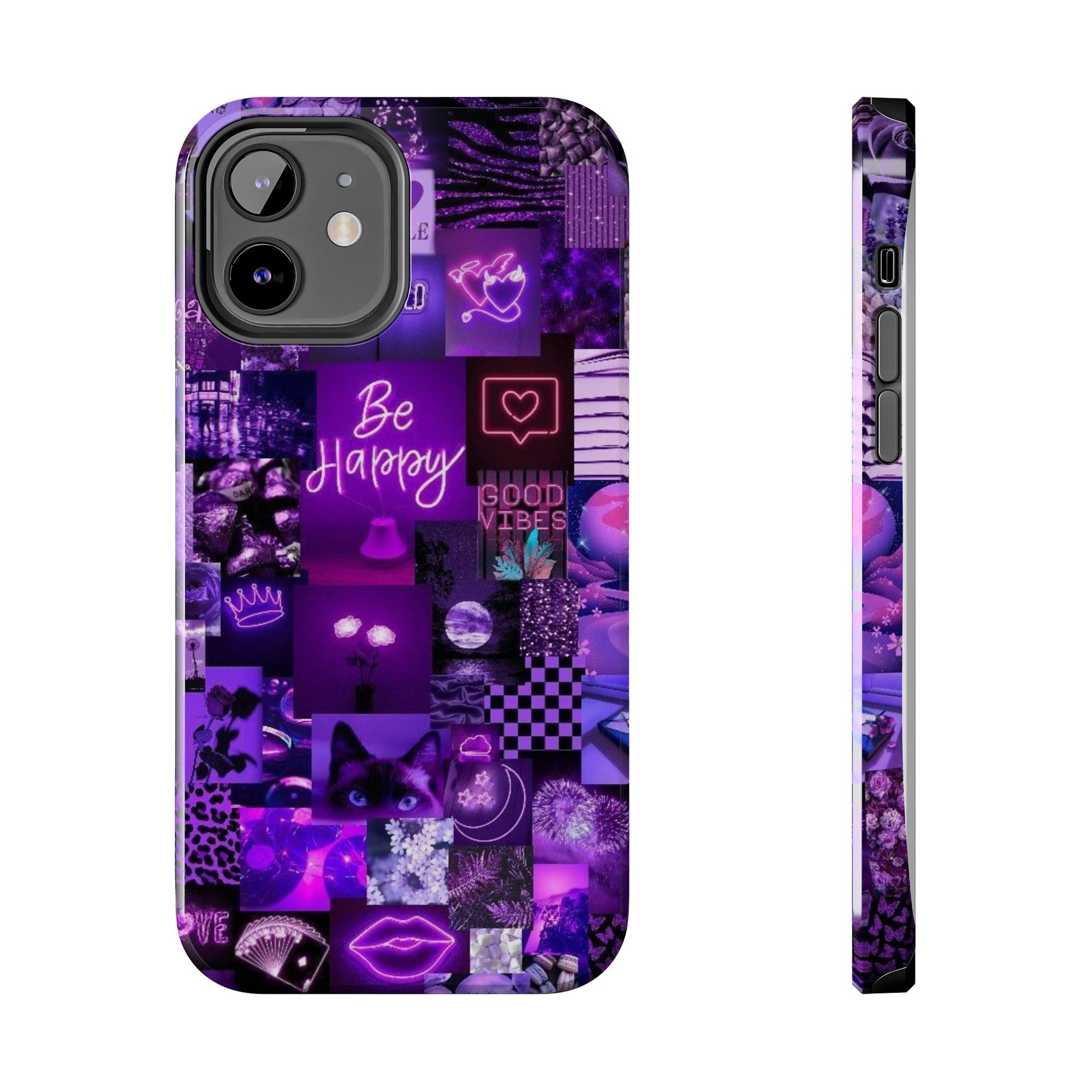Be Happy Themed Tough Phone Cases for Iphones & Samsung Phones