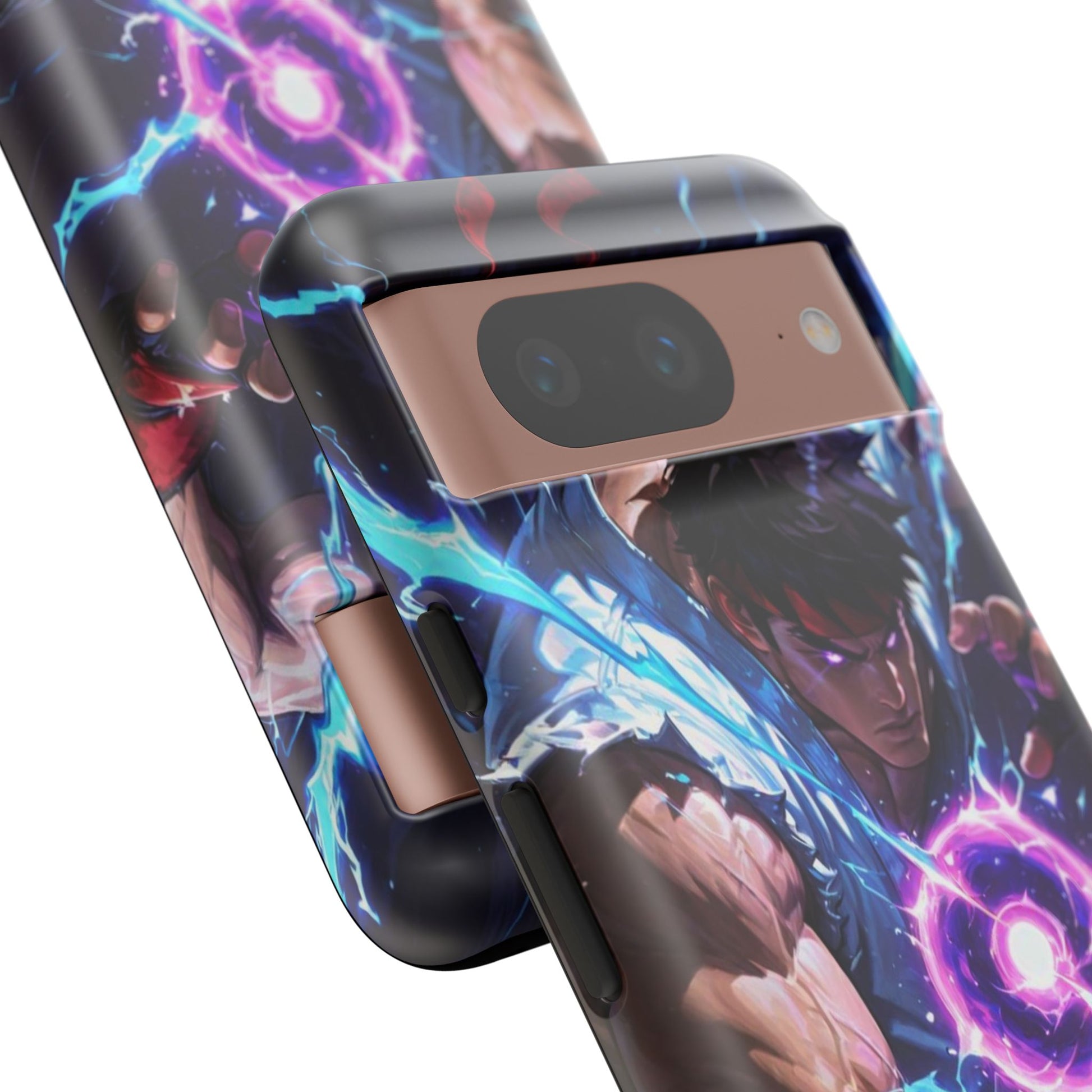 Street Fighter Ryu Gamer Art Tough Cases for iPhones, Samsung, and Pixel
