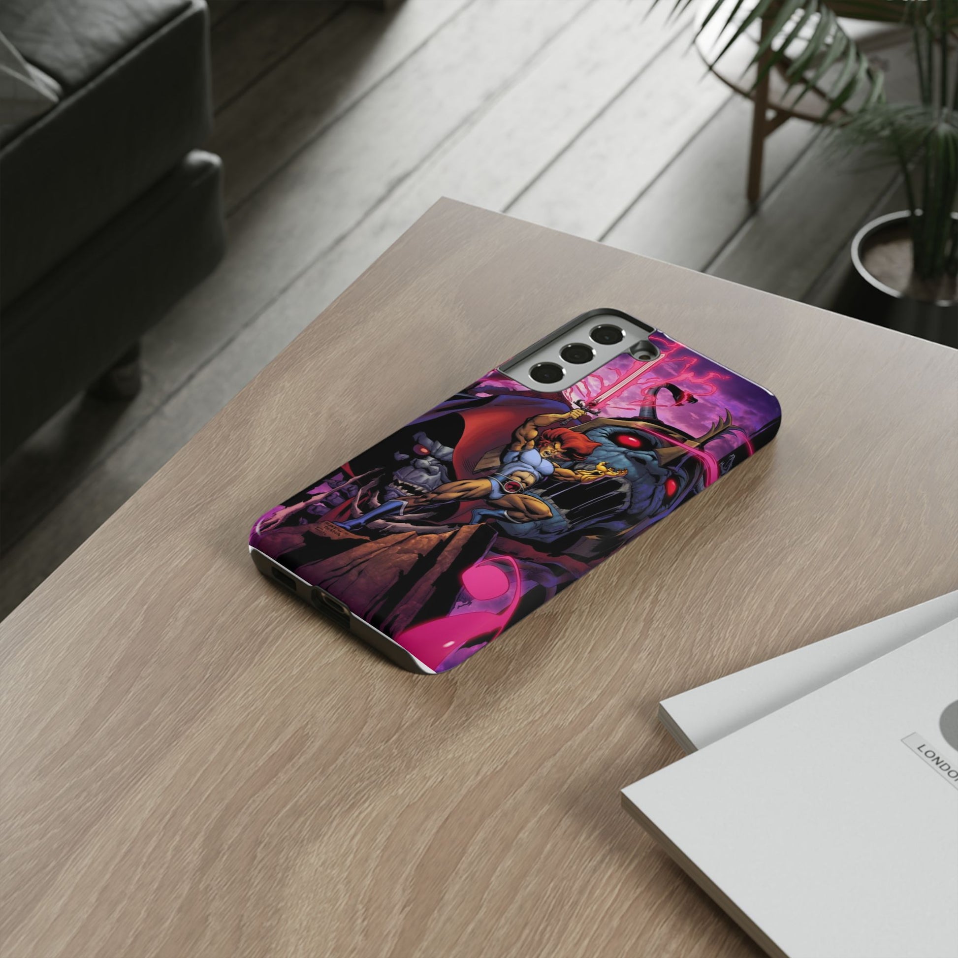 Thundercats Lion O x Mumra Tough Cases for iPhones, Samsung, and Pixel