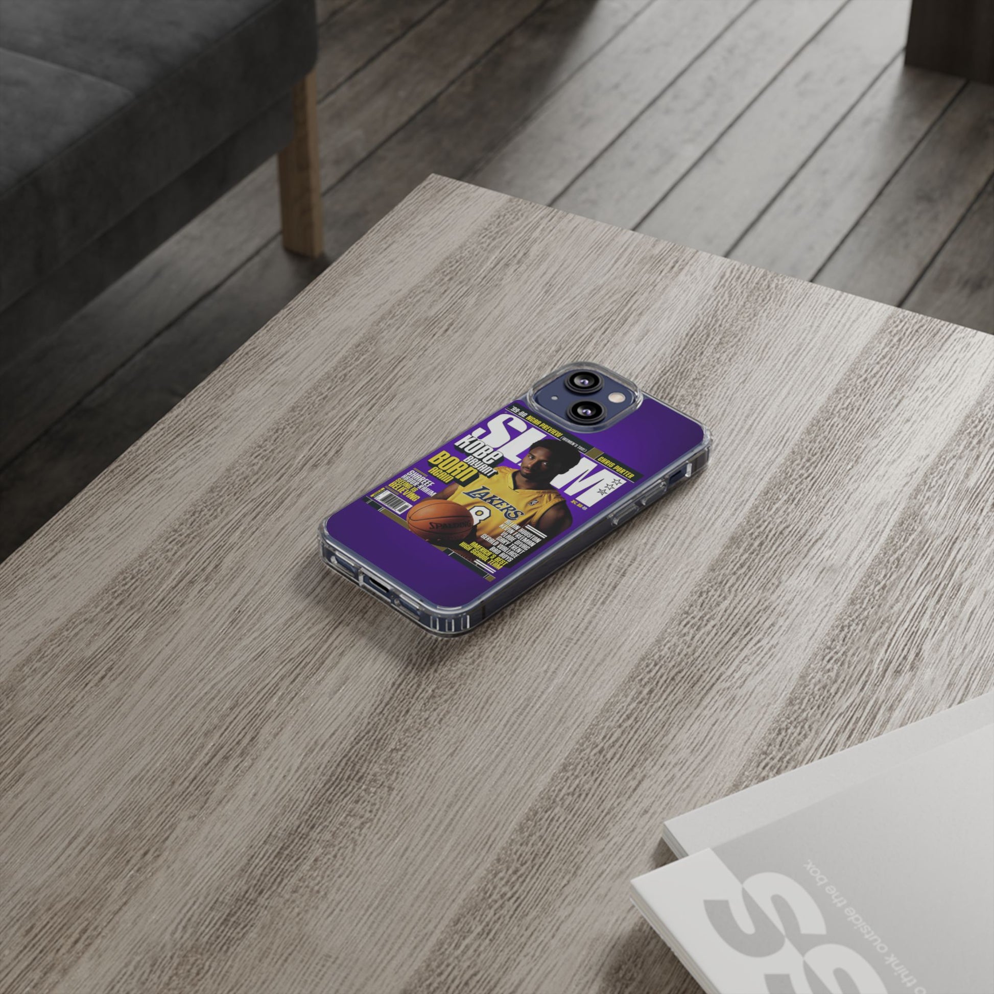 SLAM Cover Kobe Basketball Inspired design Clear Phone Cases