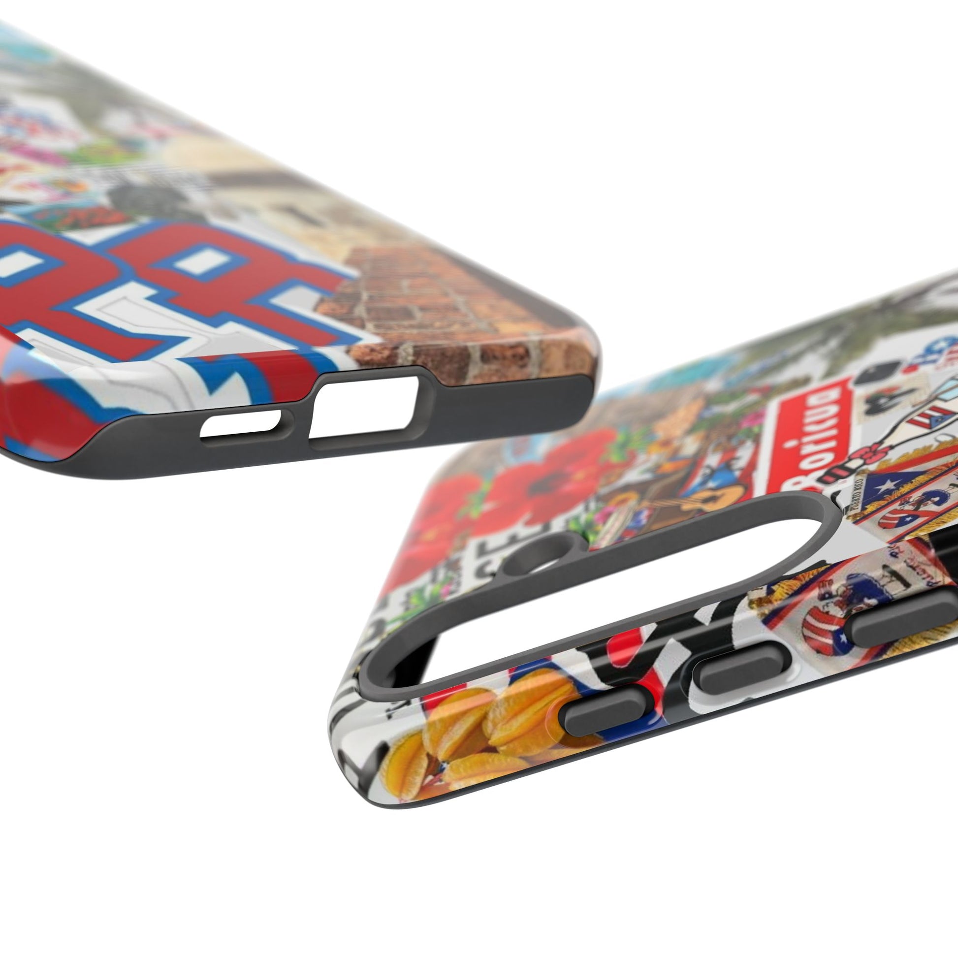 Puerto Rico Boricua Art Tough Cases for iPhones, Samsung, and Pixel
