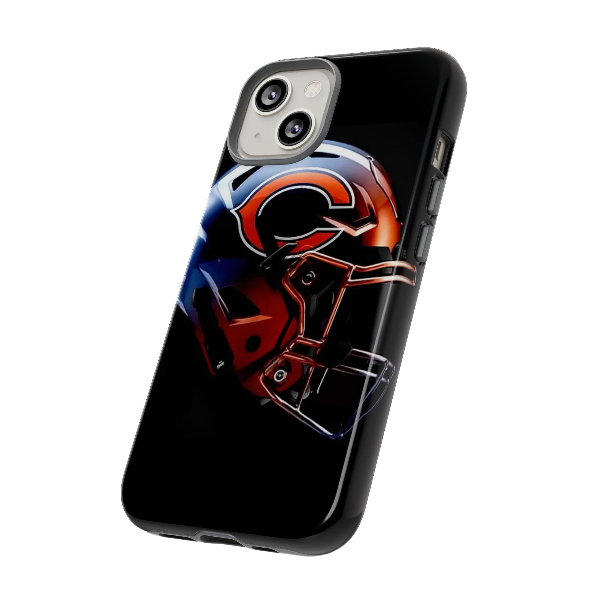 Football Helmet Chicago Bears Phone Case, Tough Cases for iPhones, Samsung, and Pixel