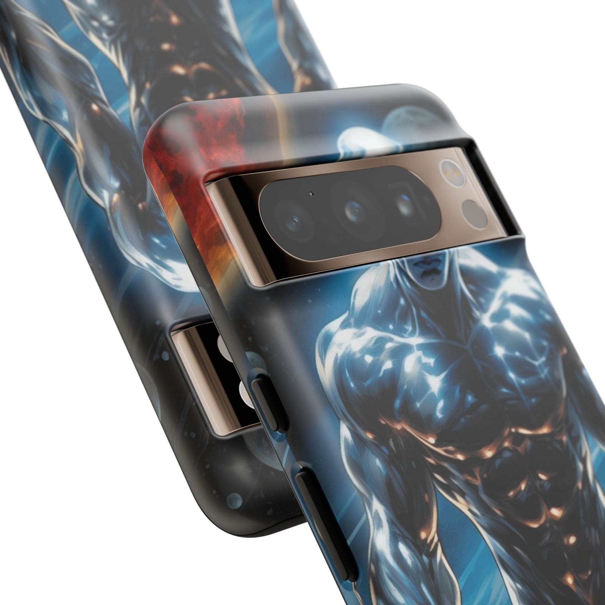 The Silver Surfer Comic Art Phone Case, Tough Cases for iPhones, Samsung, and Pixel