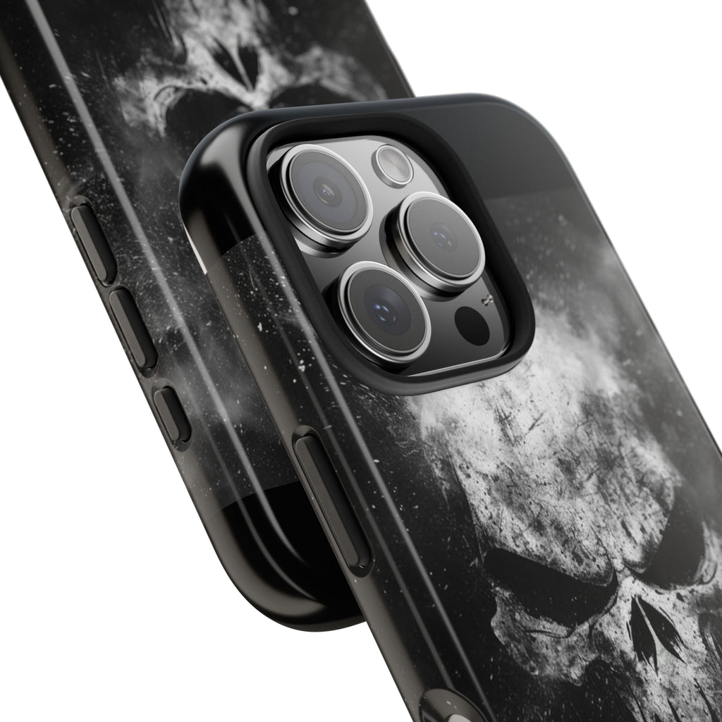 Smoking Skull Theme Phone Case for iPhone & Samsung Galaxy Phones