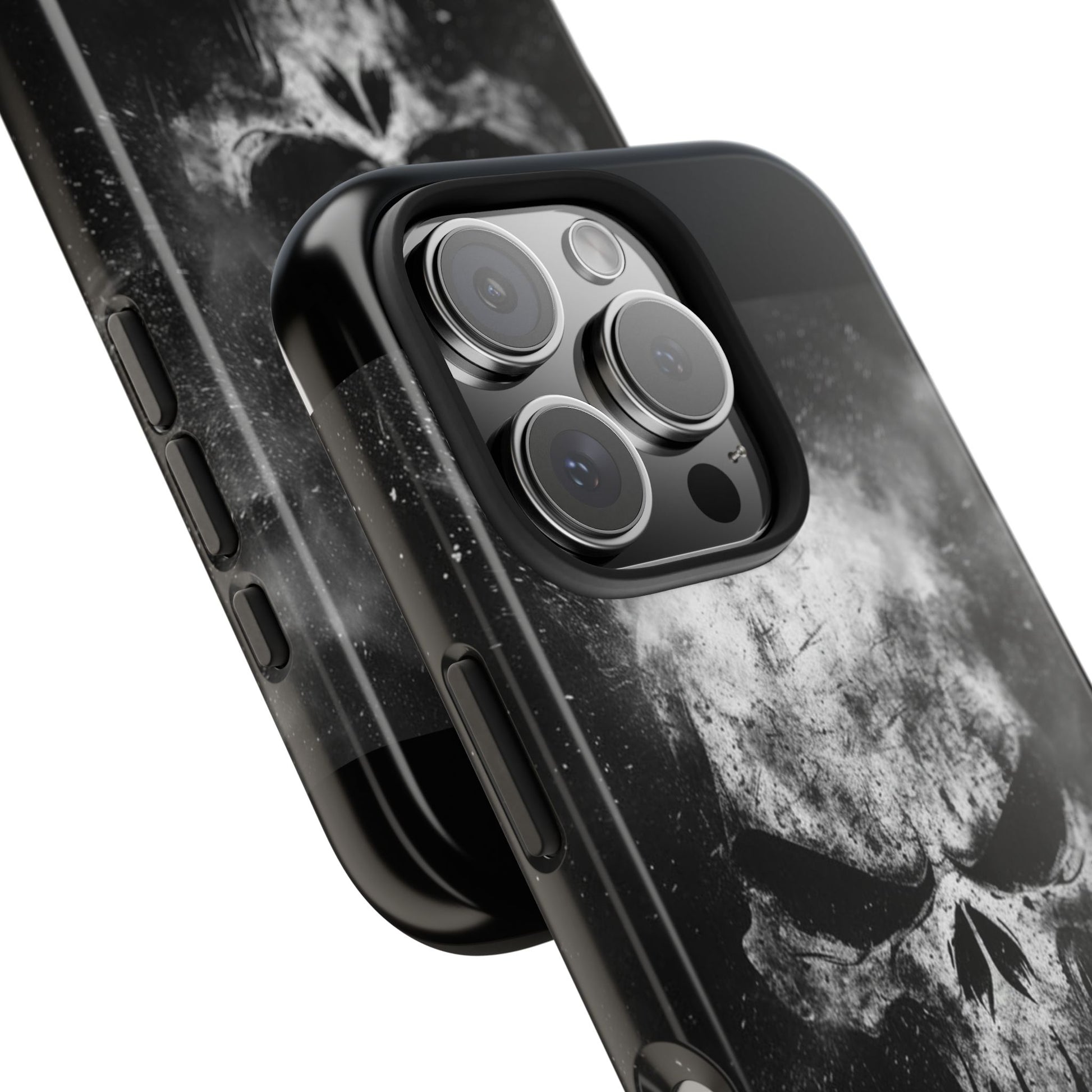 Smoking Skull Theme Phone Case for iPhone & Samsung Galaxy Phones