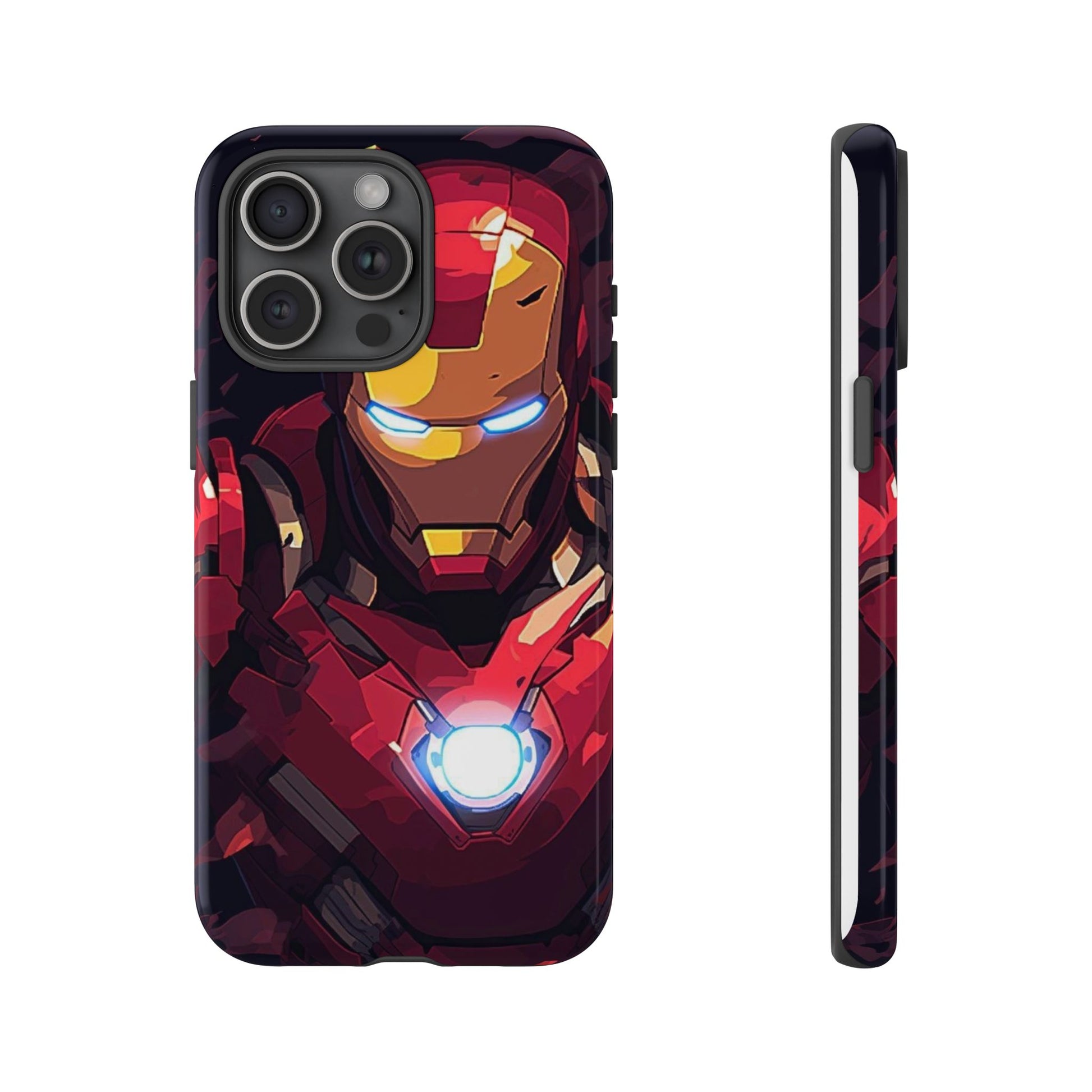 Invincible Iron Man Tough Cases for iPhones, Samsung, and Pixel
