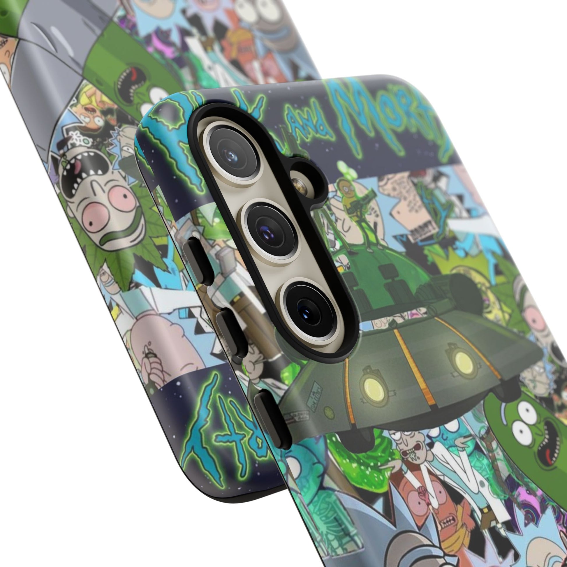 Rick and Morty Phone Case, Tough Cases for iPhones, Samsung, and Pixel
