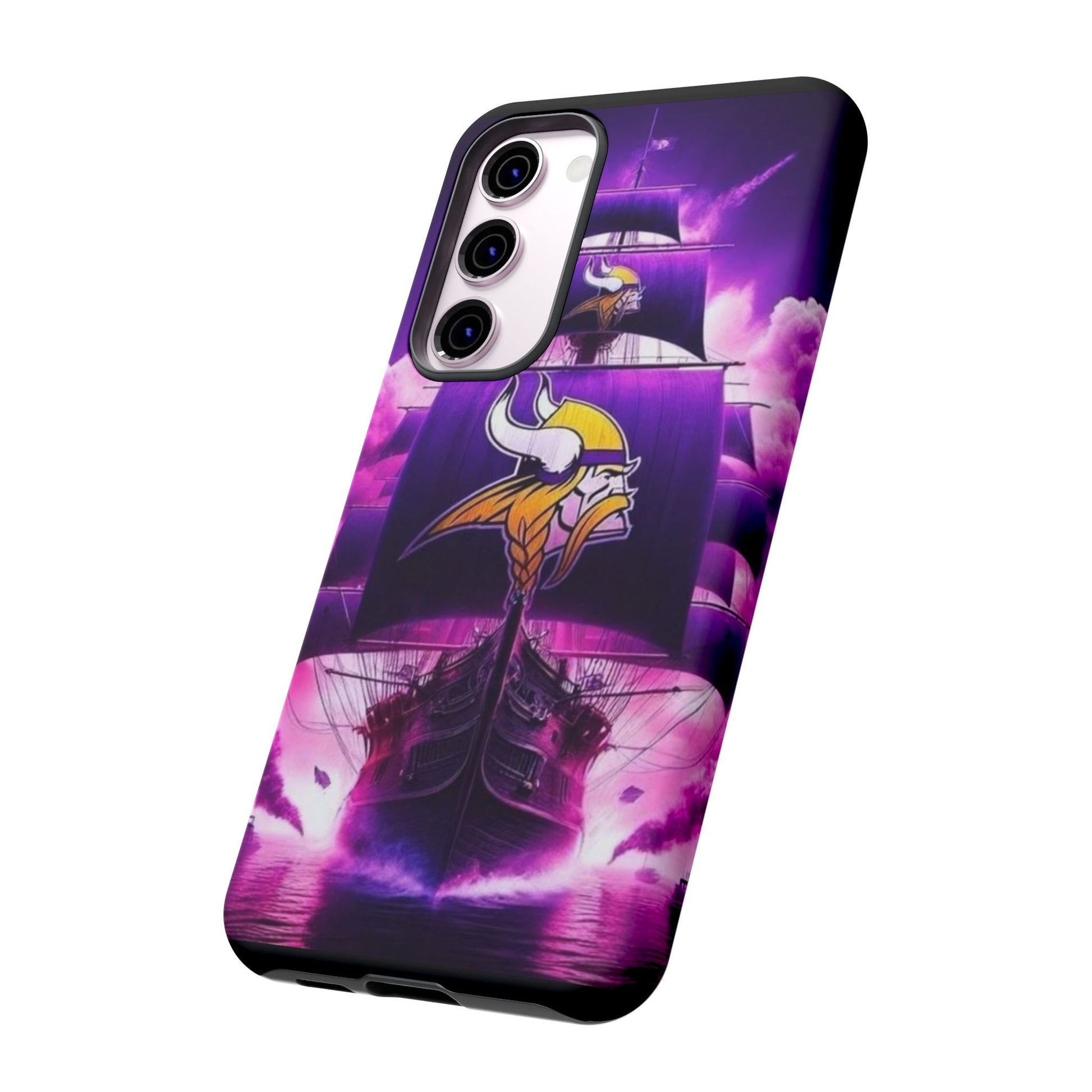 Minnesota Vikings Ship Football Phone Case, Tough Cases for iPhones, Samsung, and Pixel