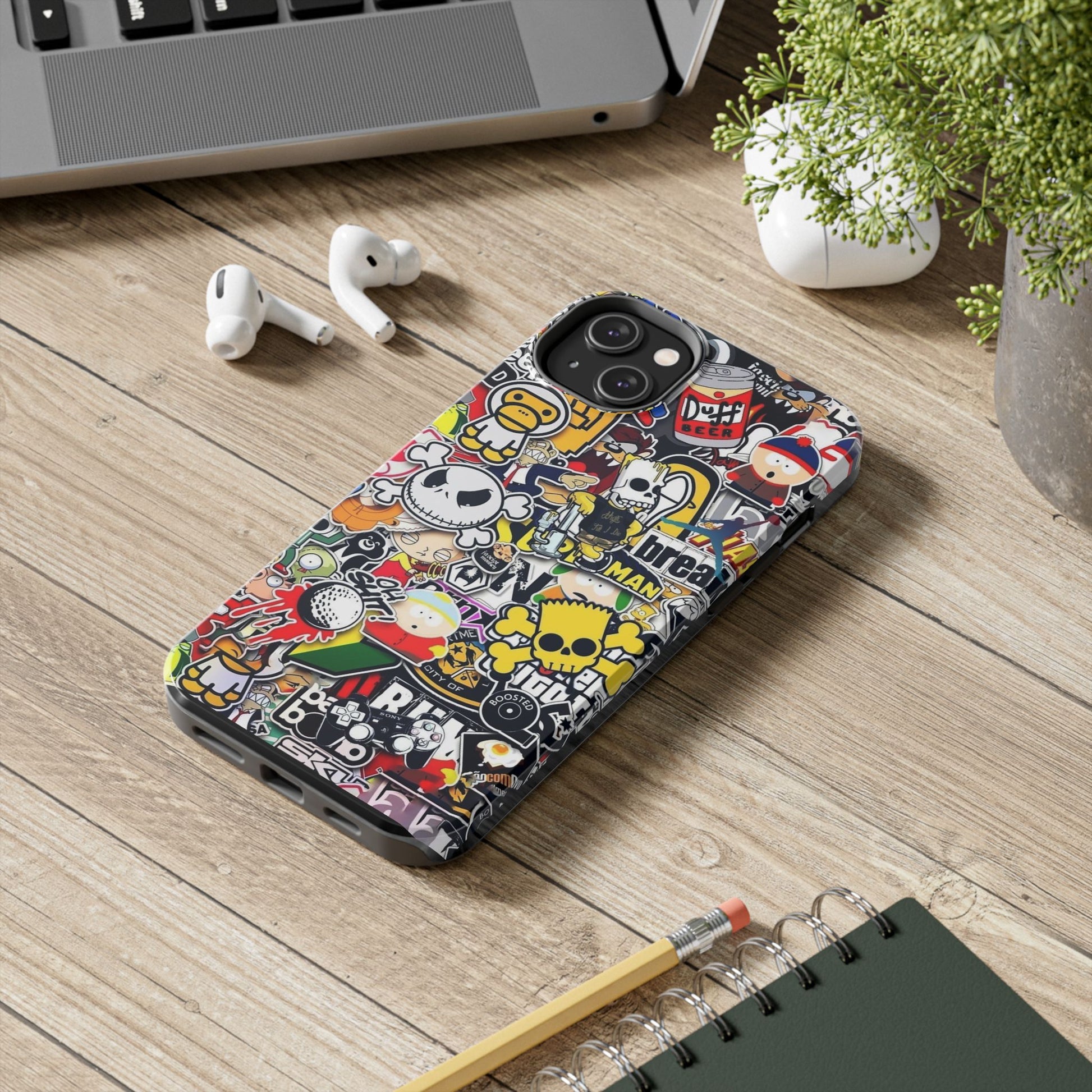 Sticker Bomb Theme Phone Case for iPhone & Samsung Galaxy Phones