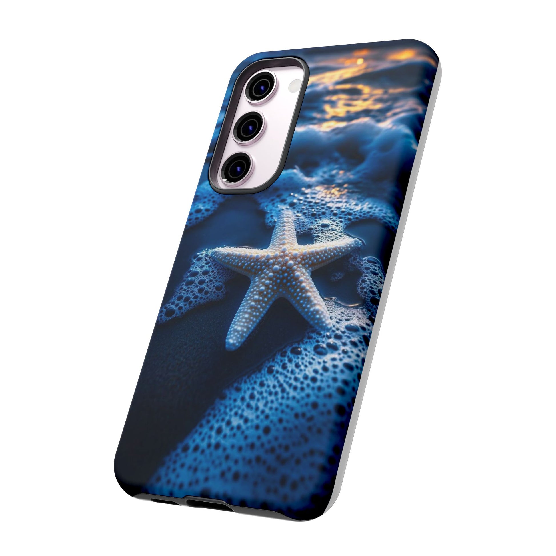Starfish Beach Tough Cases for iPhones, Samsung, and Pixel