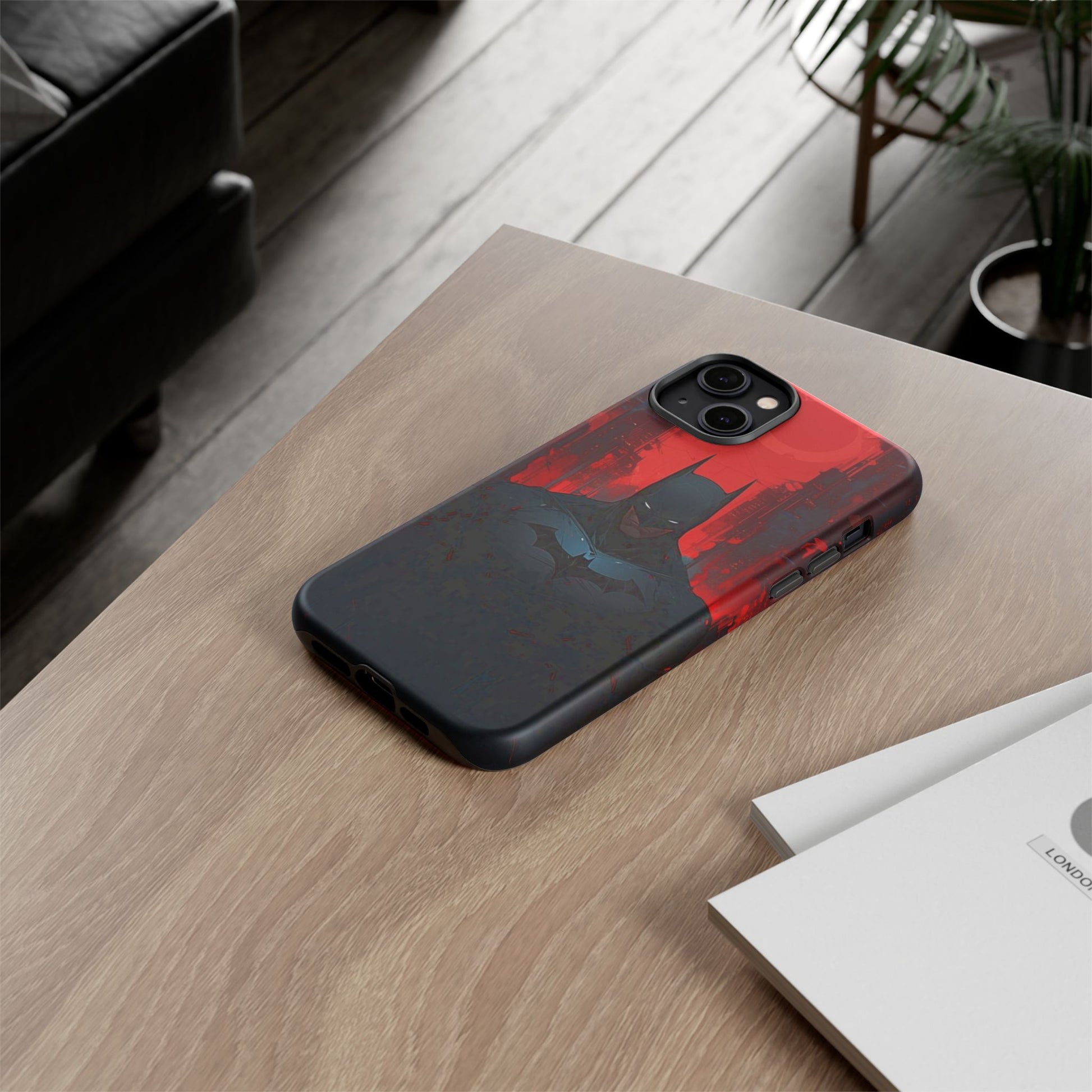 The Dark Knight Batman Tough Cases for iPhones, Samsung, and Pixel