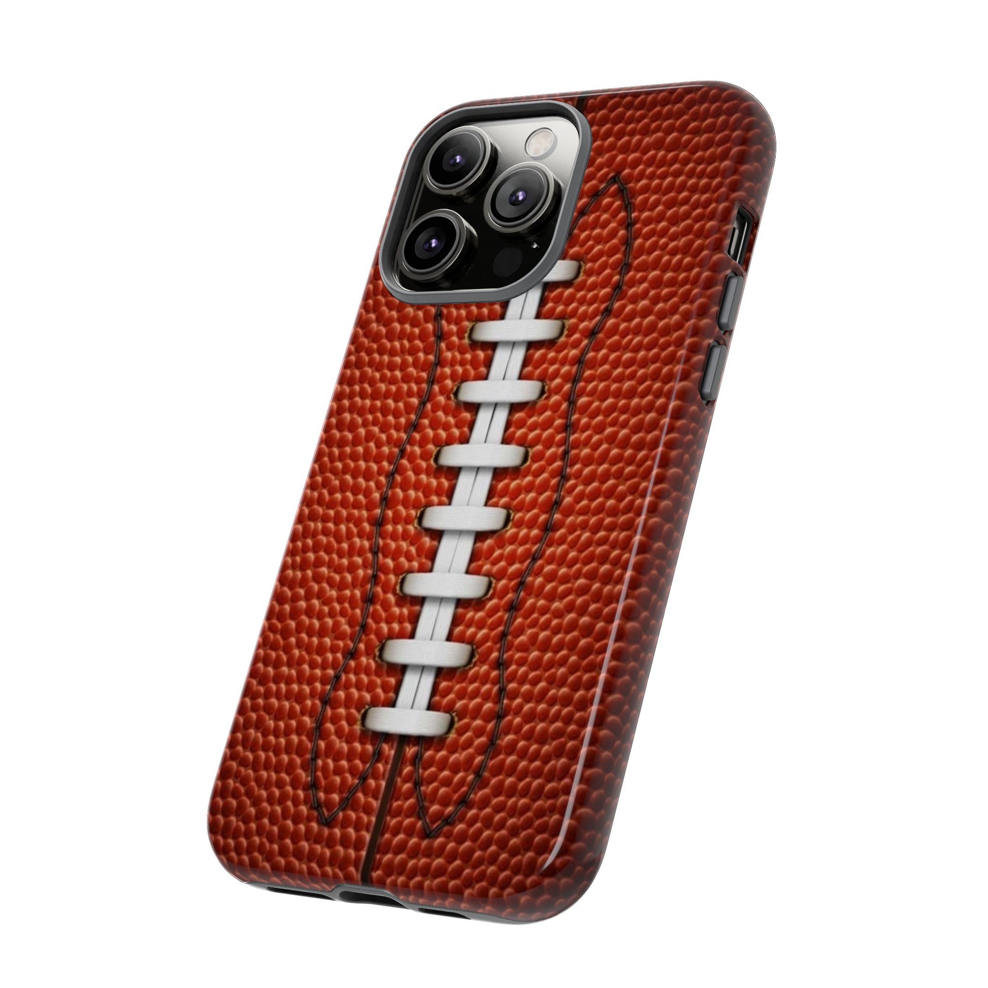 Football Pigskin Print Tough Cases for iPhones, Samsung, and Pixel