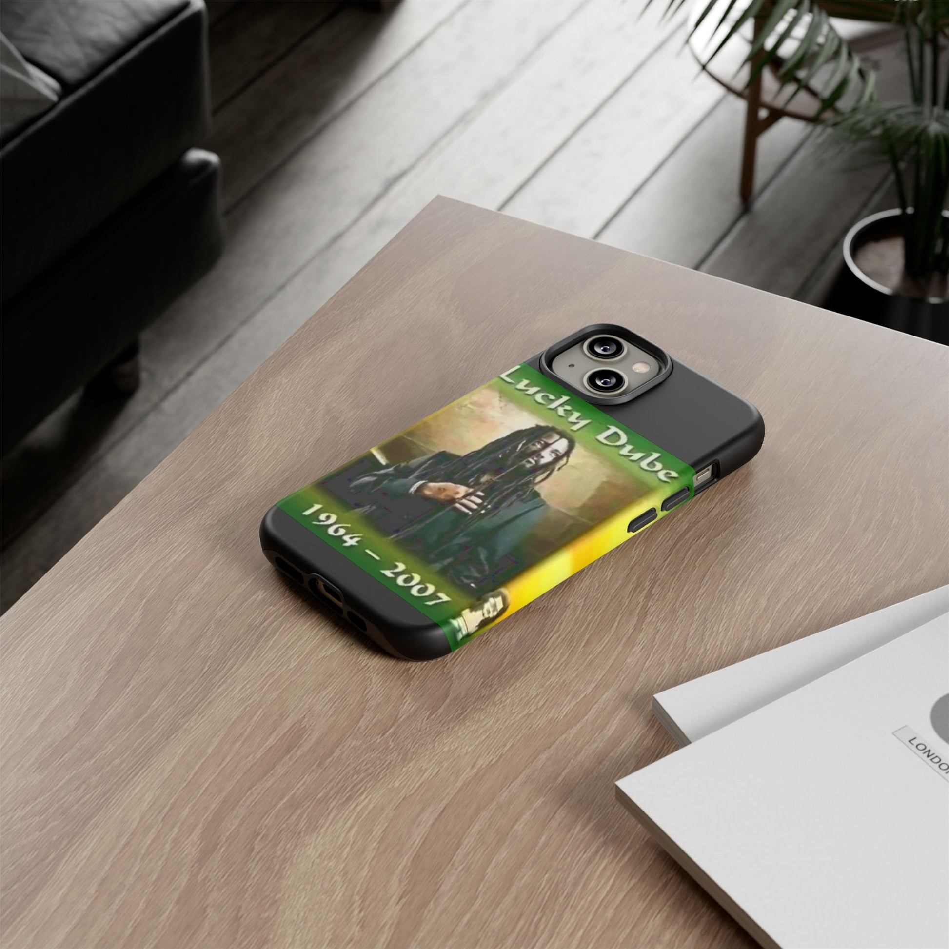 Lucky Dube Tough Cases for iPhones, Samsung, and Pixel