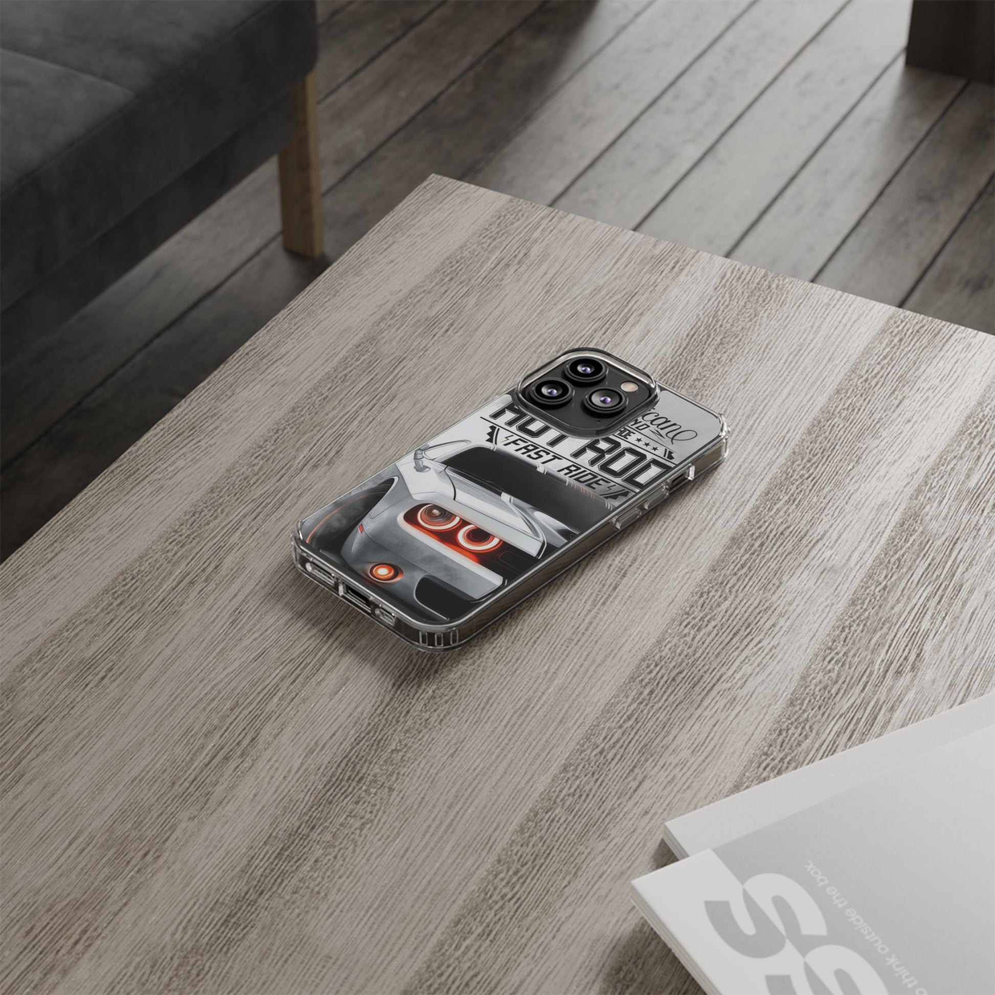 American Hot Rod Hell Cat Case for iPhone and Samsung phone