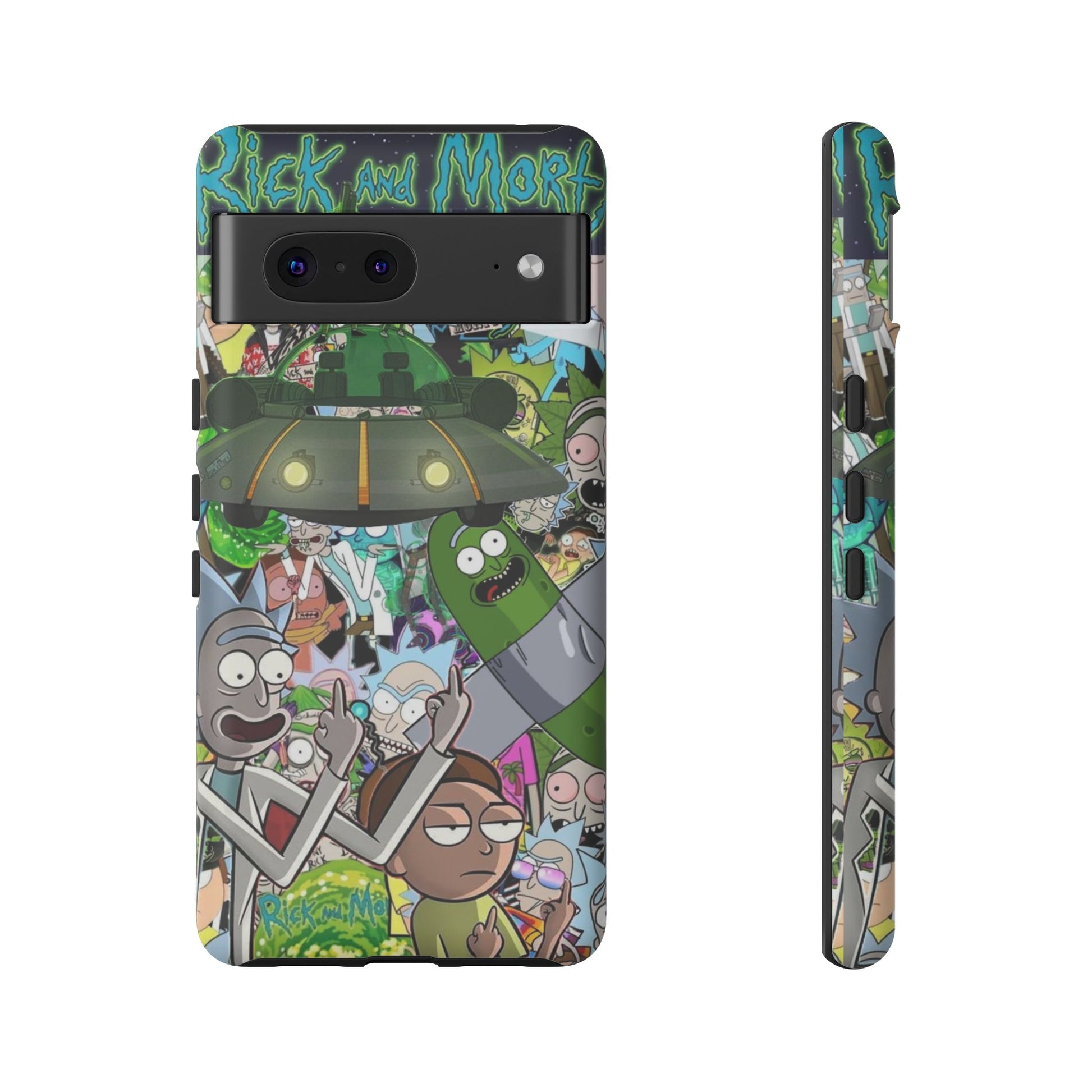 Rick and Morty Phone Case, Tough Cases for iPhones, Samsung, and Pixel