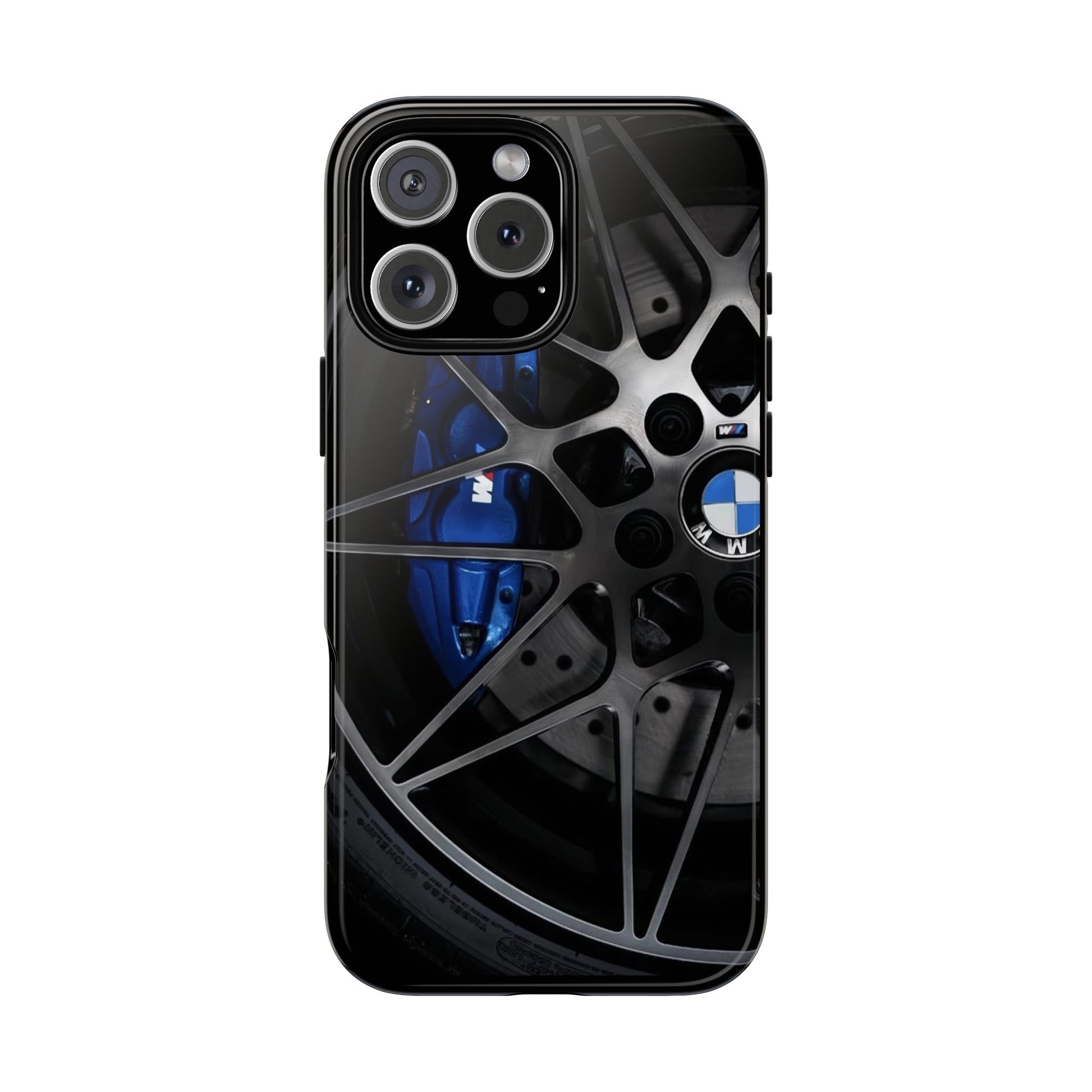 BMW M3 Racing Wheels Tough Cases for iPhones, Samsung, and Pixel