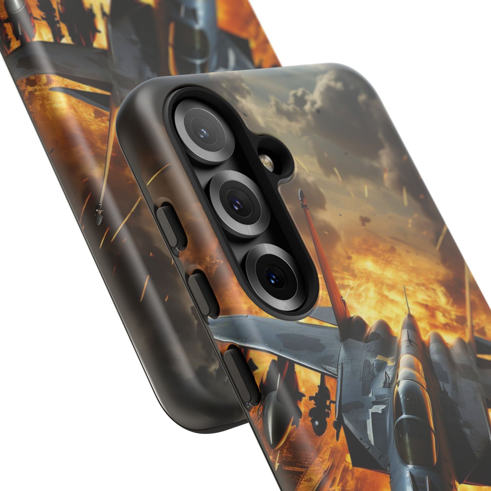 F-15 Fighter Jet Tough Cases for iPhones, Samsung, and Pixel