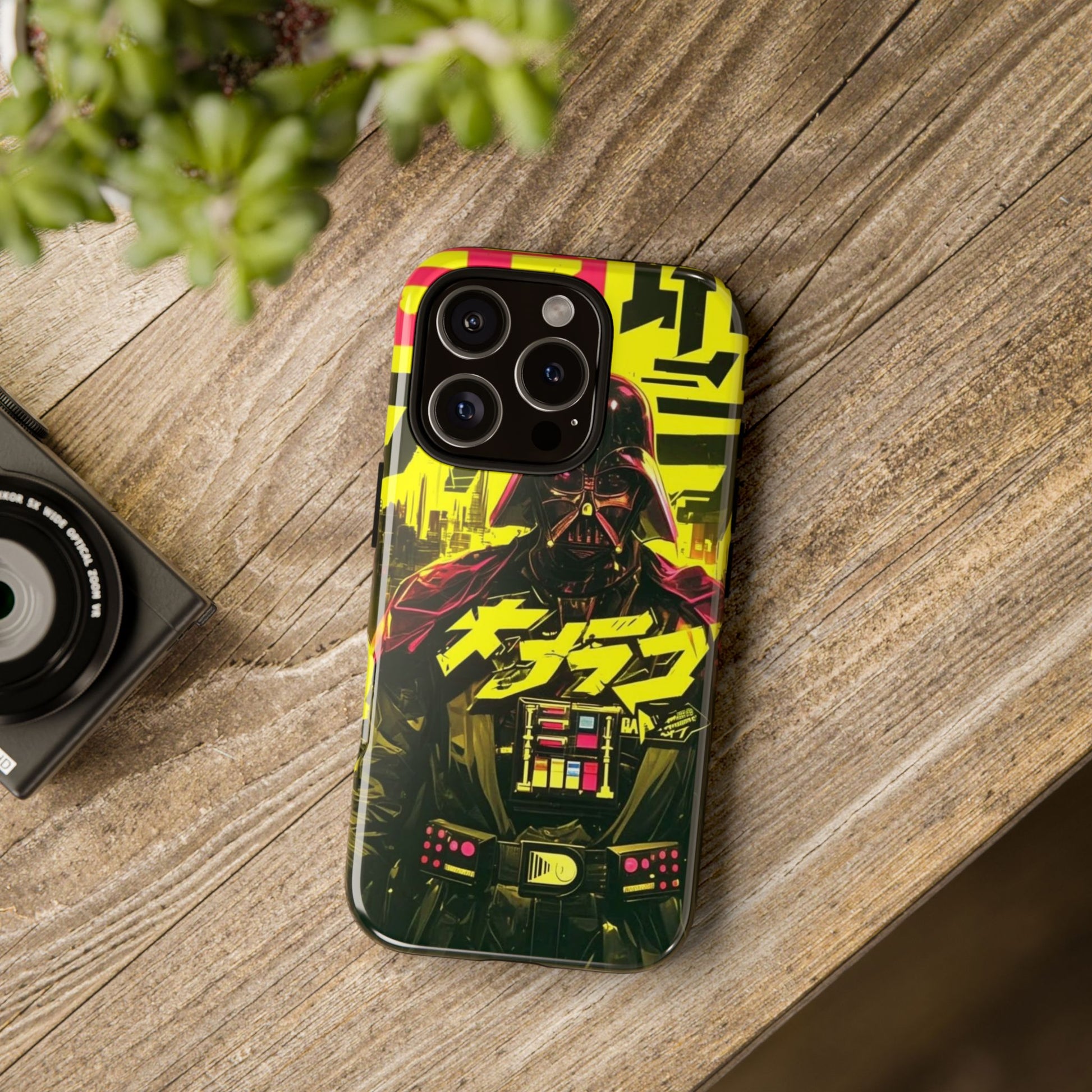 Cyberpunk X Vader Tough Cases for iPhones, Samsung, and Pixel