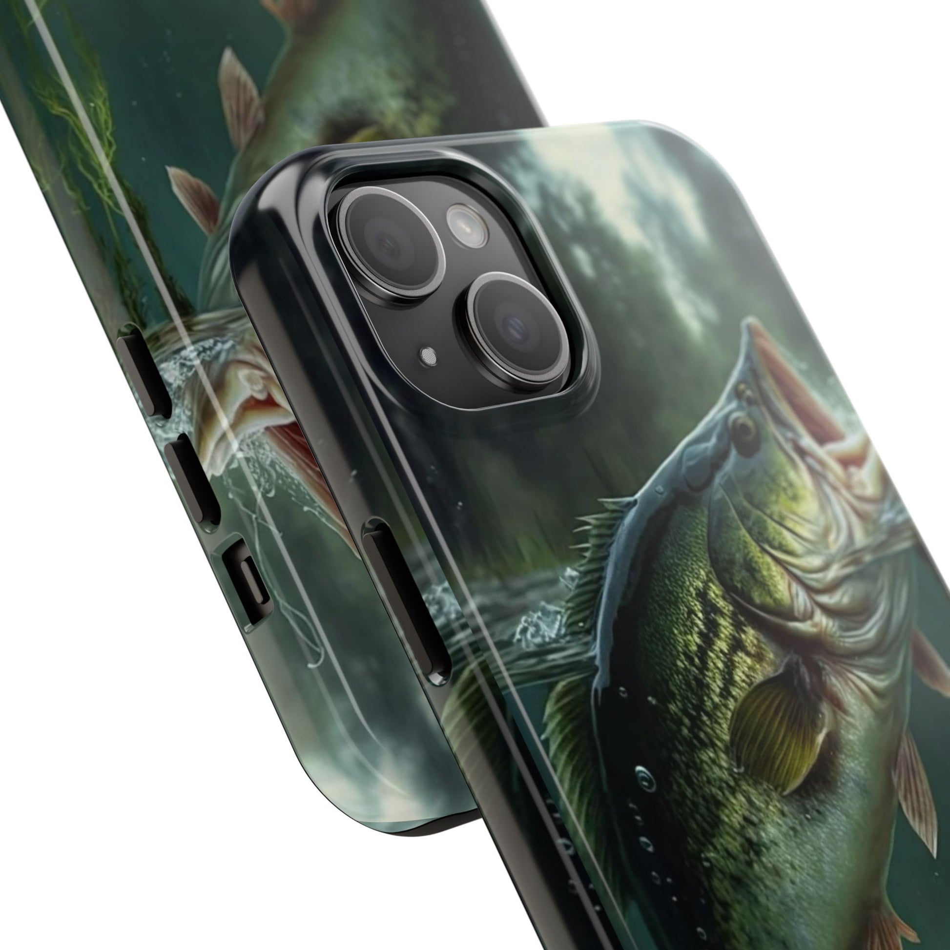 Large Mouth Bass Theme Phone Cases for iPhones & Samsung Phones