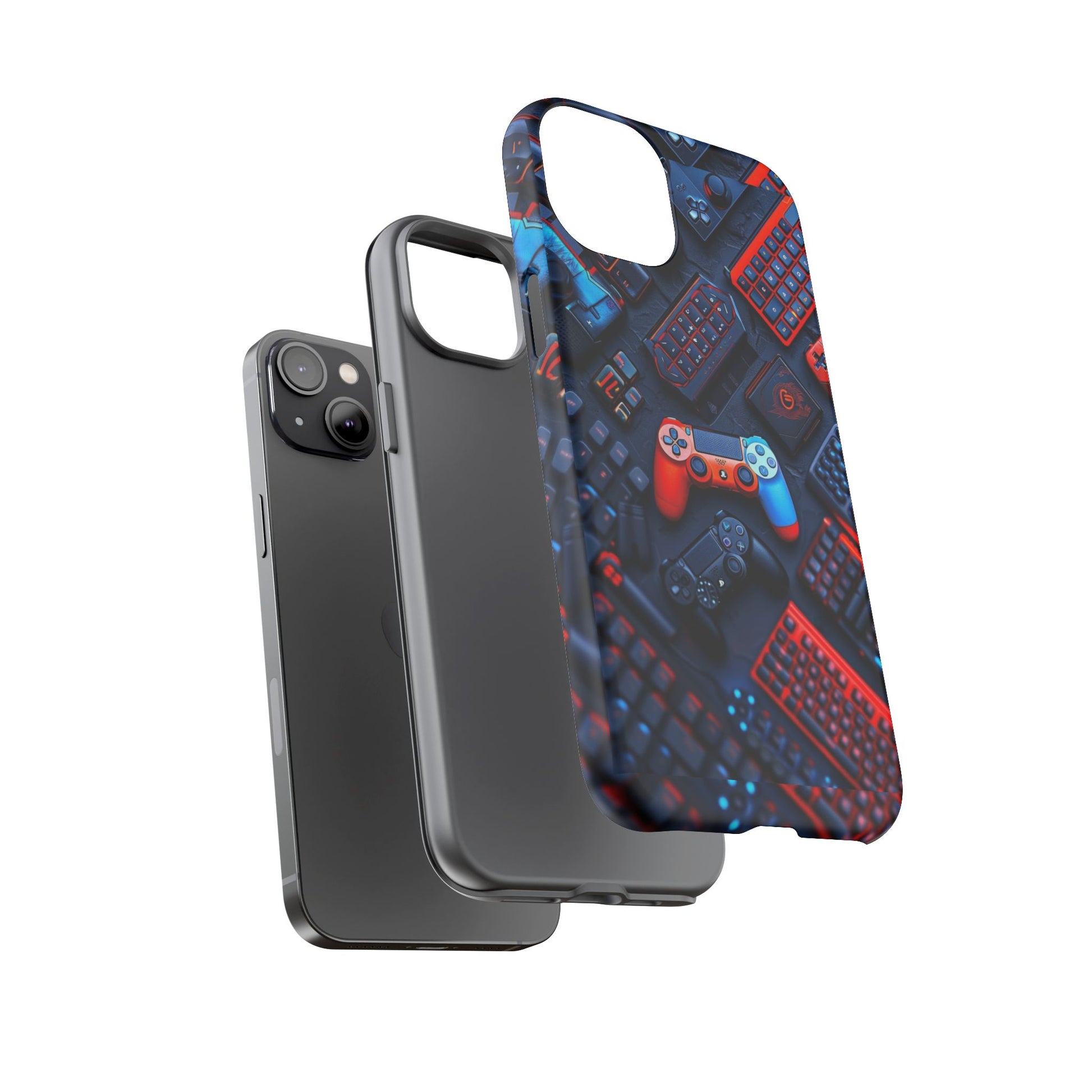 Gamer Themed Controllers Tough Cases for iPhones, Samsung, and Pixel