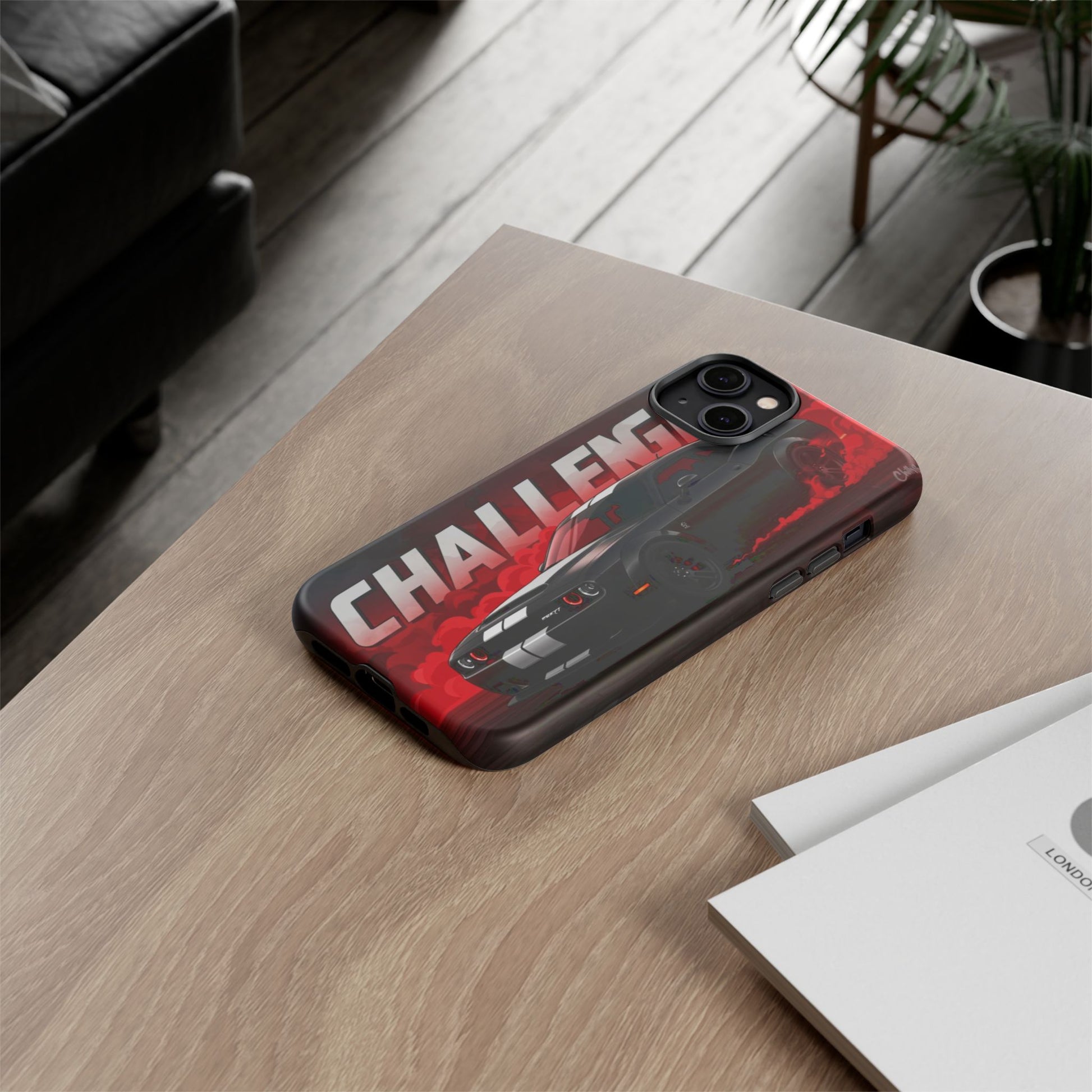 Hellcat Challenger Durable Tough Cases for iPhones, Samsung, and Pixel
