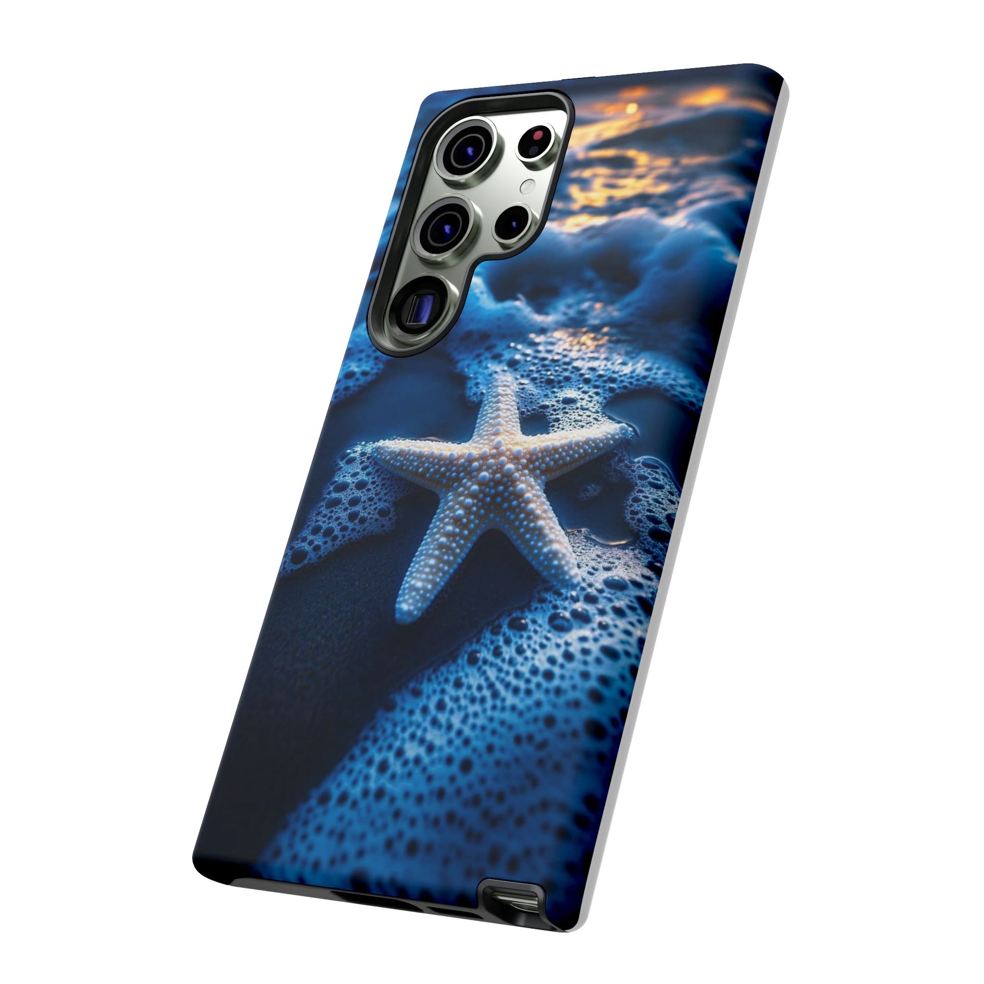 Starfish Beach Tough Cases for iPhones, Samsung, and Pixel