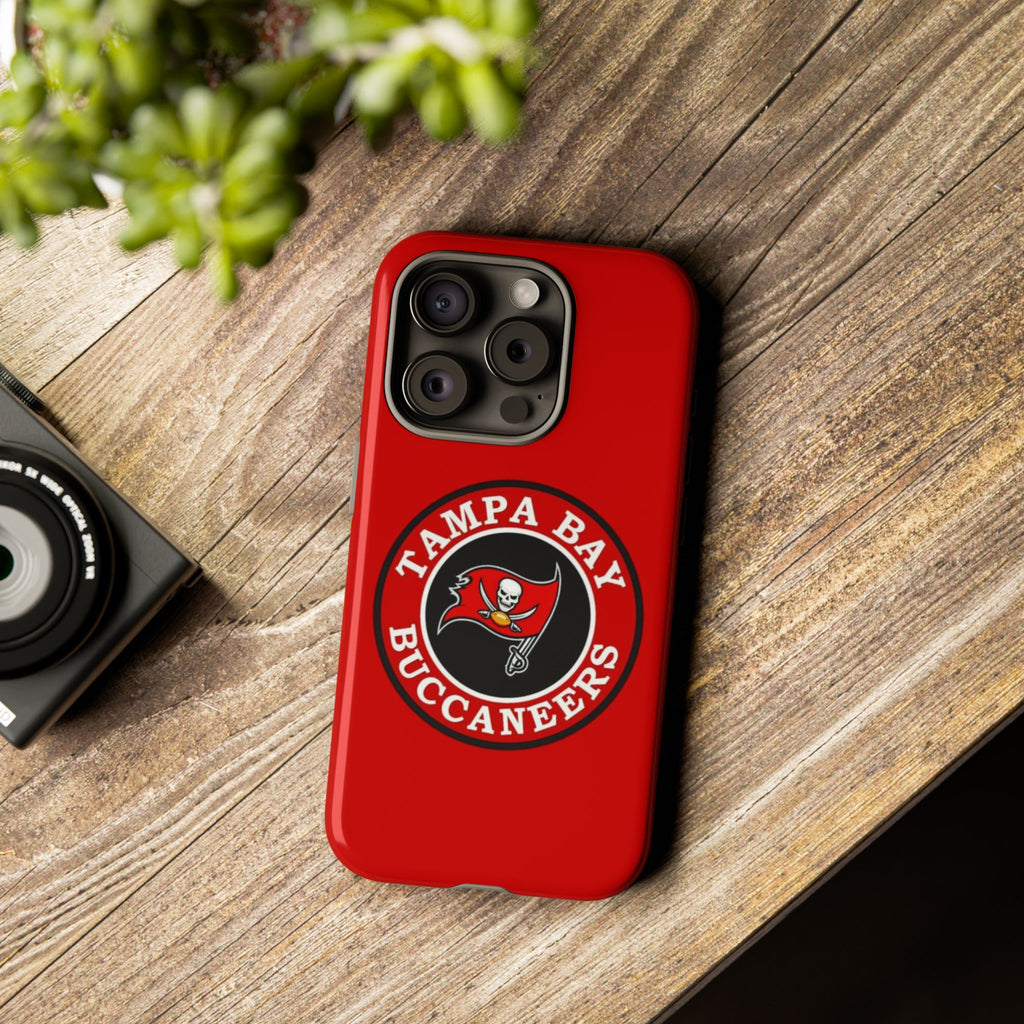 Football Tampa Bay Bucs Logo Tough Cases for iPhones, Samsung, and Pixel