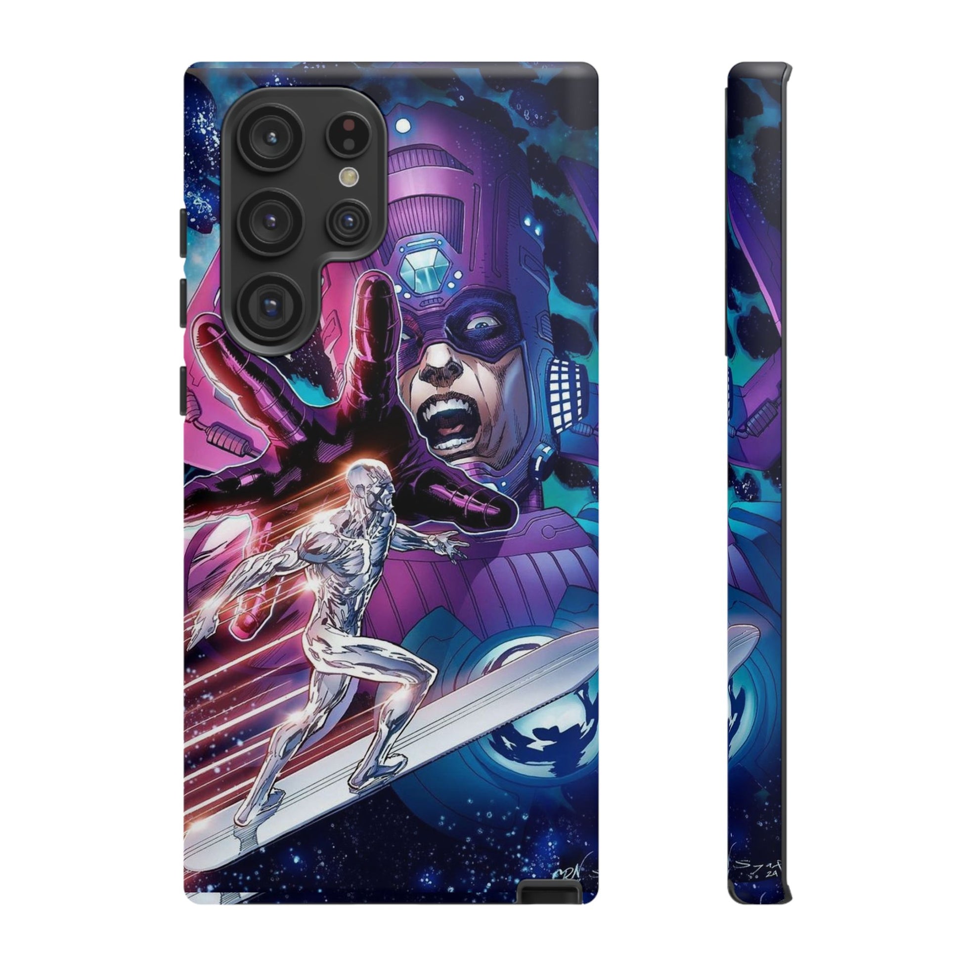 Galactus x Silver Surfer Marvel Phone Case, Tough Cases for iPhones, Samsung, and Pixel