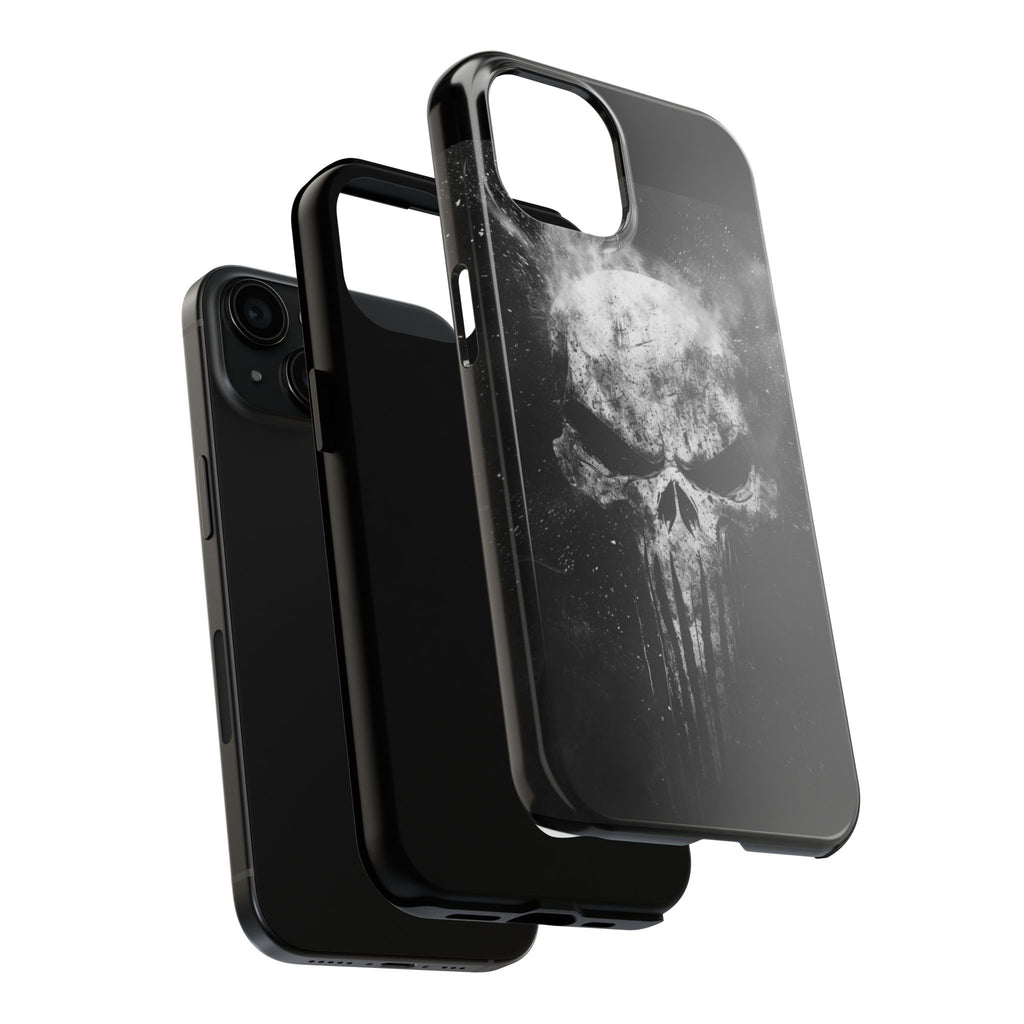 Smoking Skull Theme Phone Case for iPhone & Samsung Galaxy Phones