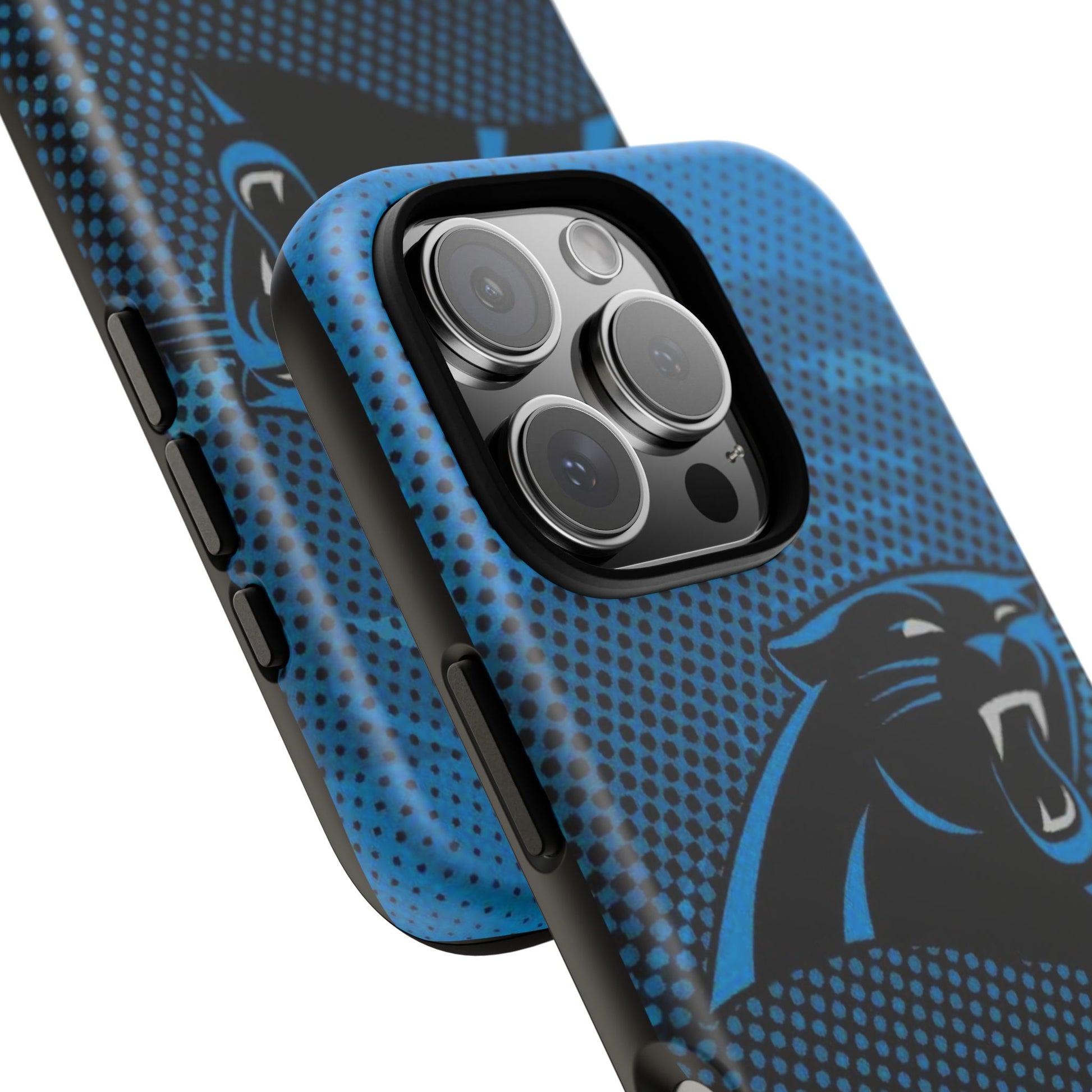 Carolina Panthers Football Logo Tough Cases for iPhones, Samsung, and Pixel
