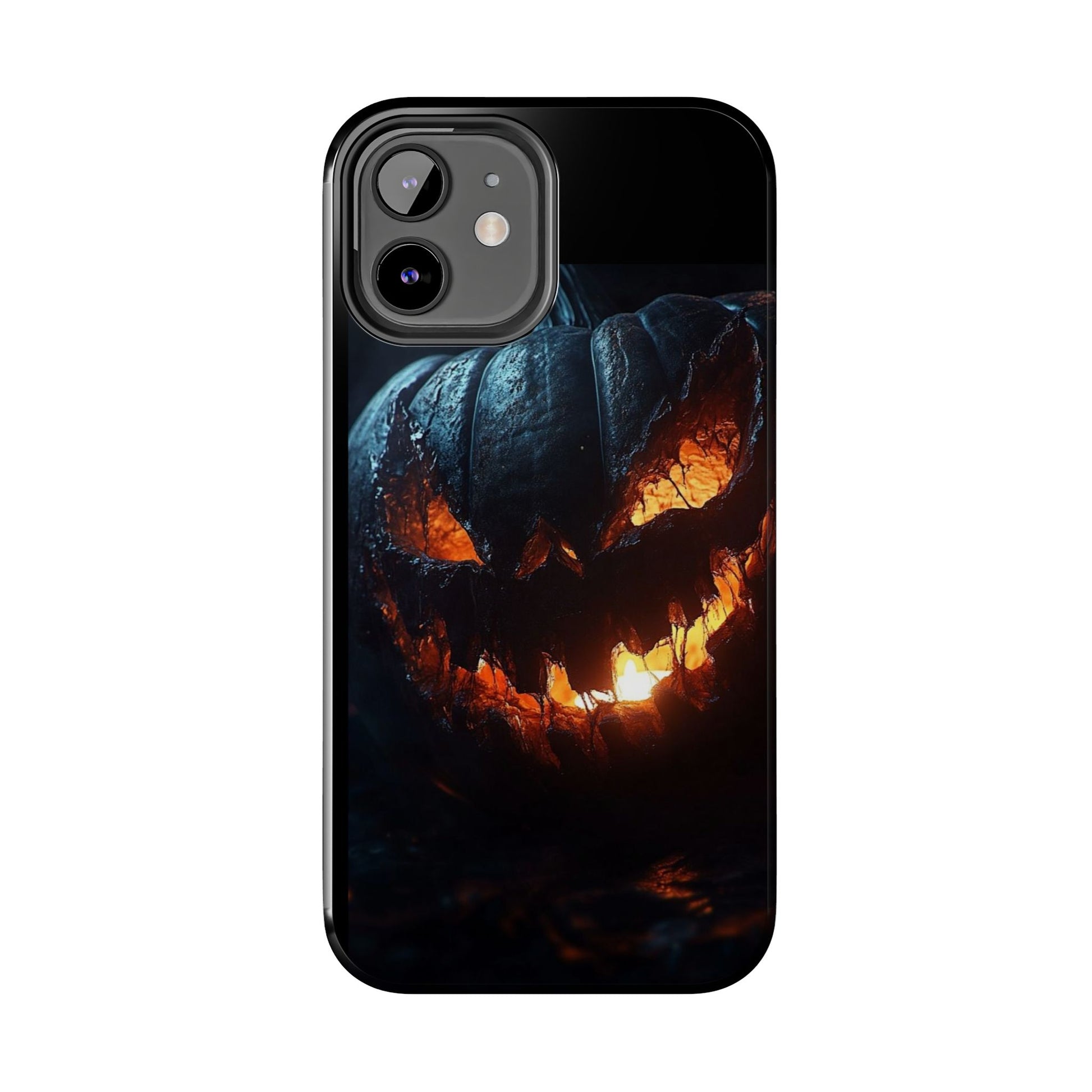 Scary Pumpkin Halloween Theme Phone Cases for iPhones & Samsung Phones