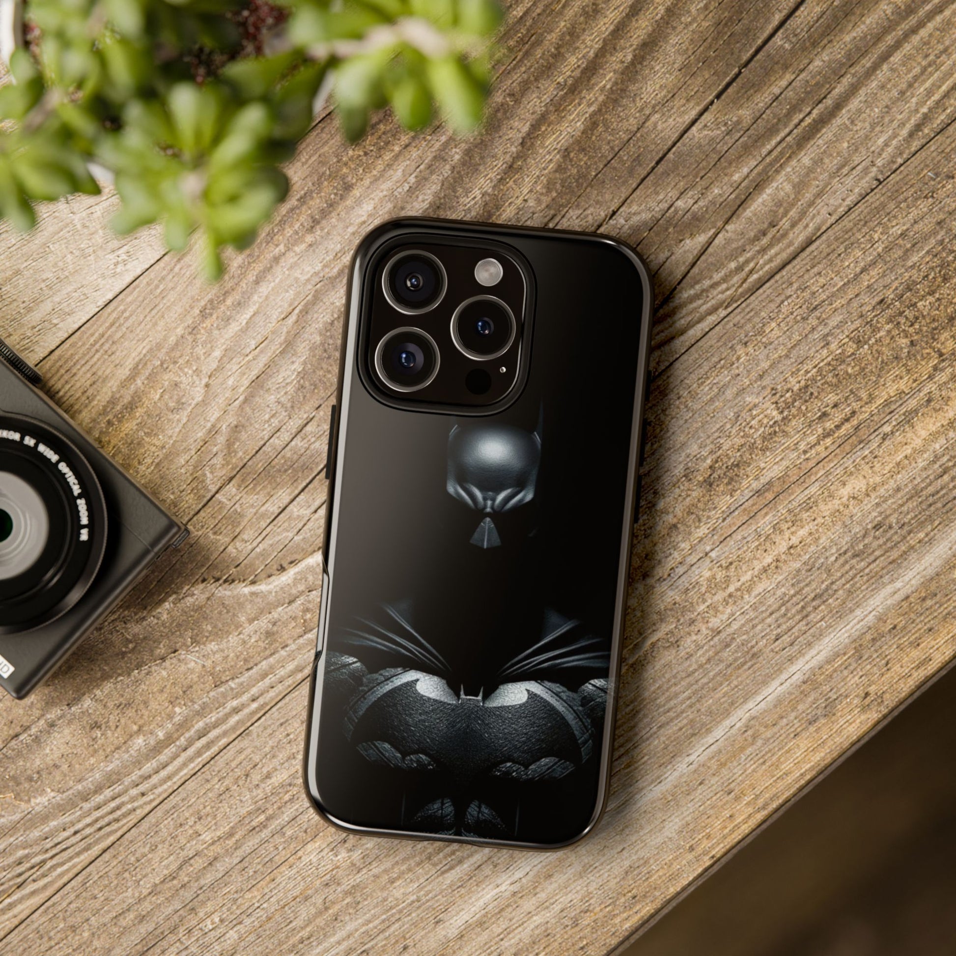 DC Comics Batman in Shadows Tough Cases for iPhones, Samsung, and Pixel