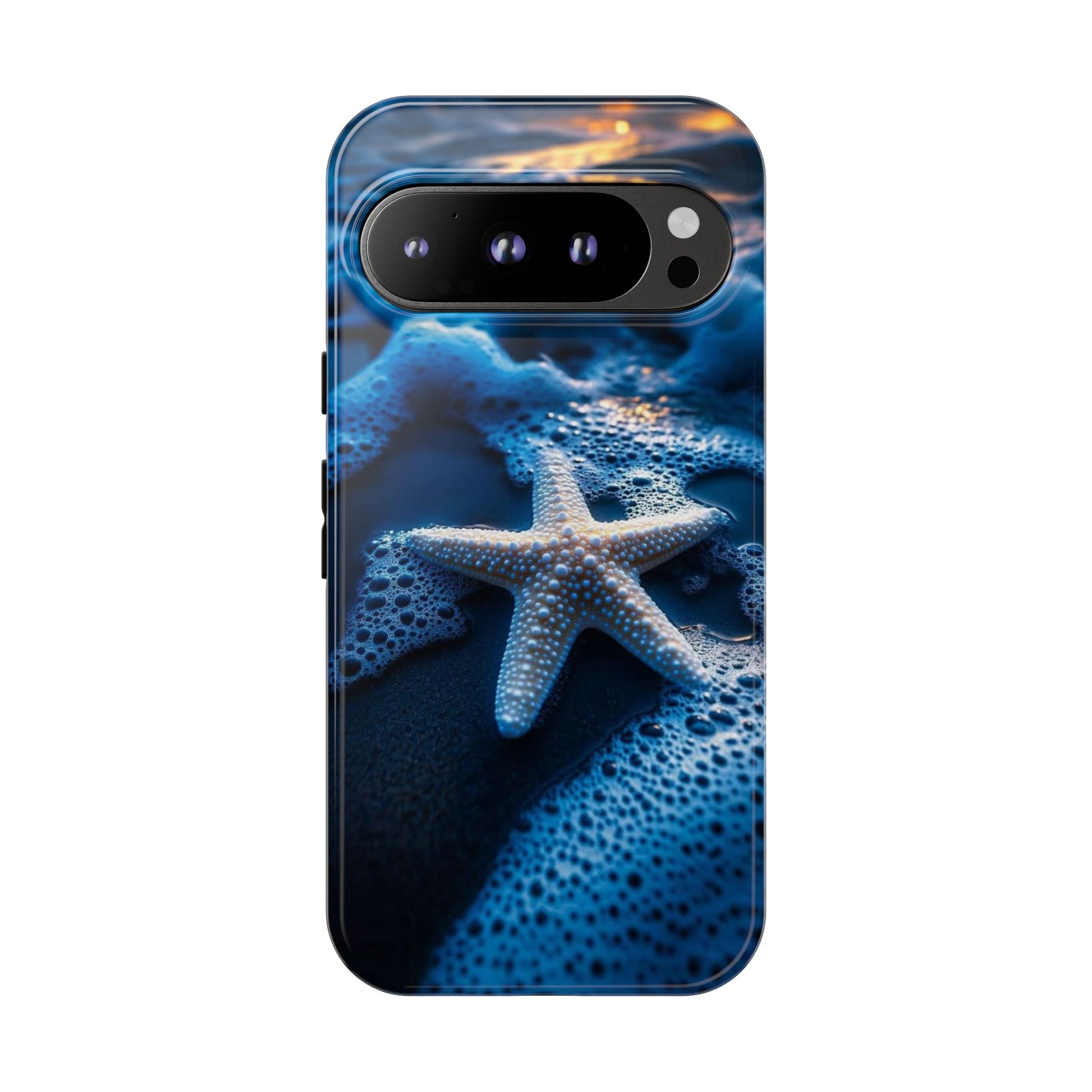Starfish Beach Tough Cases for iPhones, Samsung, and Pixel