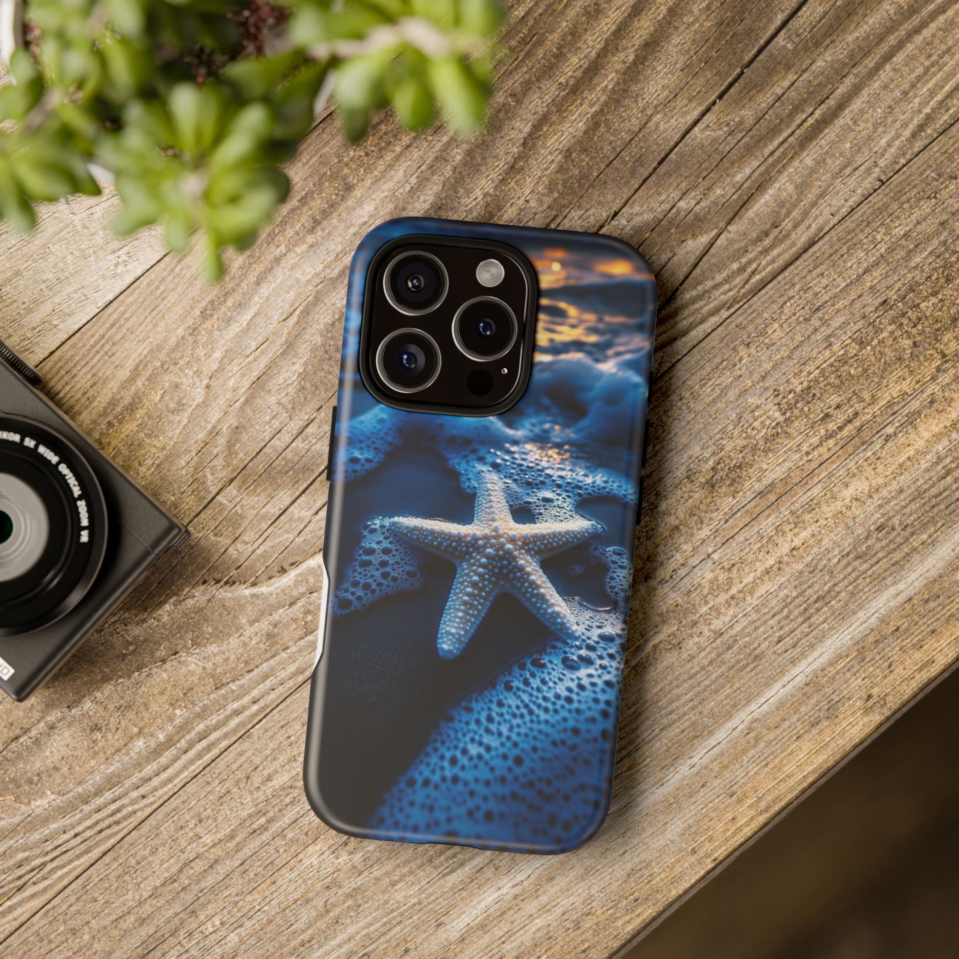 Starfish Beach Tough Cases for iPhones, Samsung, and Pixel