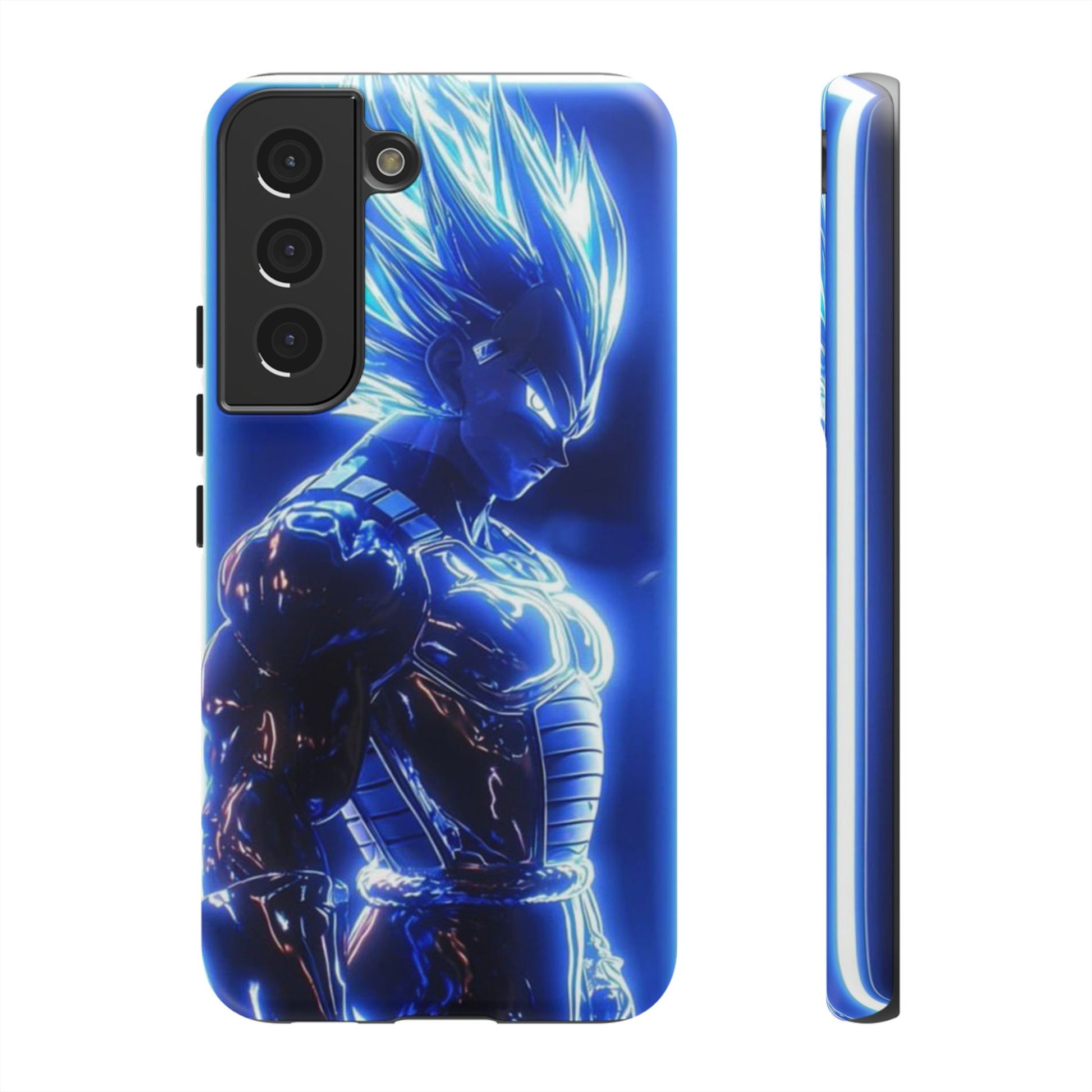 Anime Dragon Ball Z Super Saiyan Tough Cases for iPhones, Samsung, and Pixel