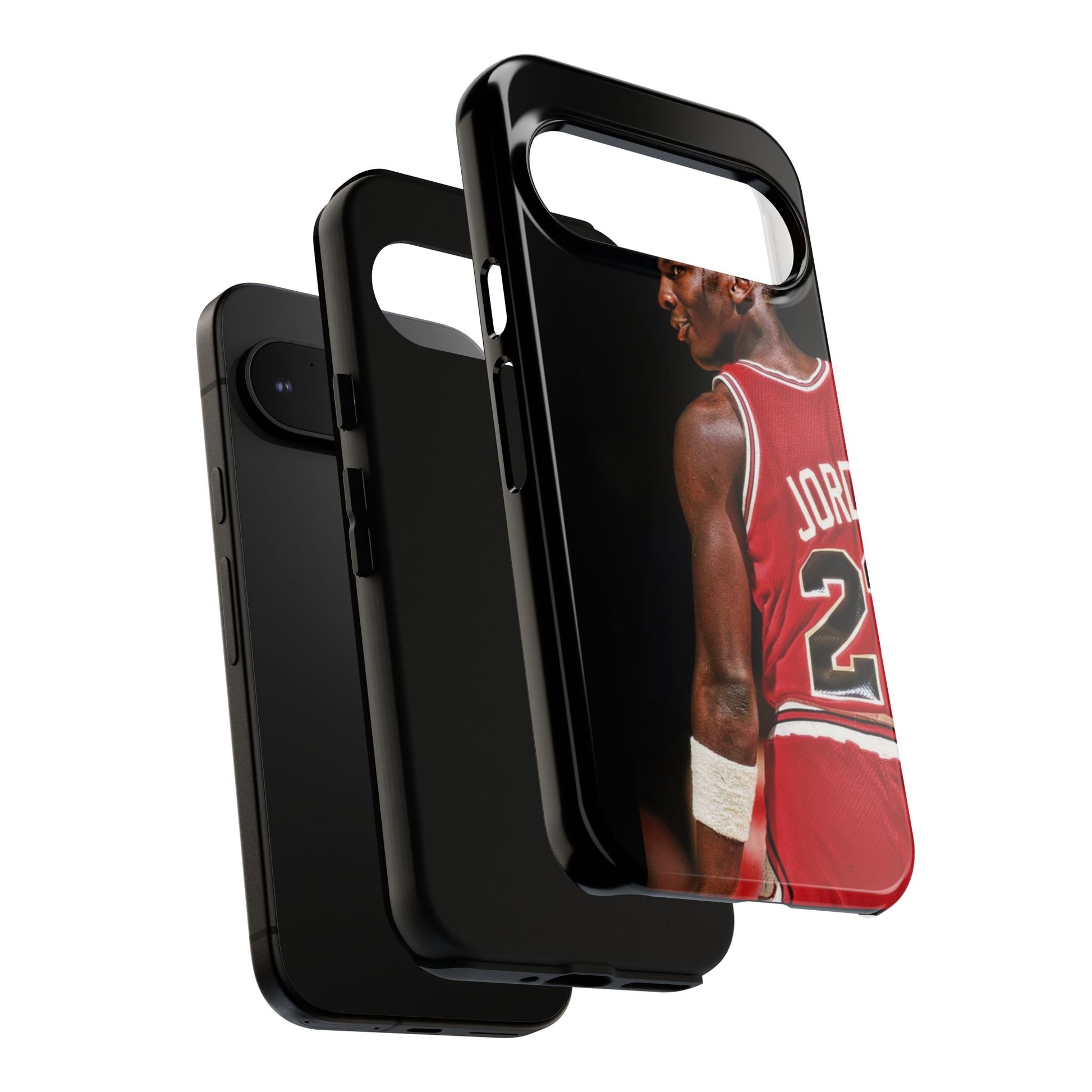 Basketball Legend Michael Jordan Tough Cases for iPhones, Samsung, and Pixel