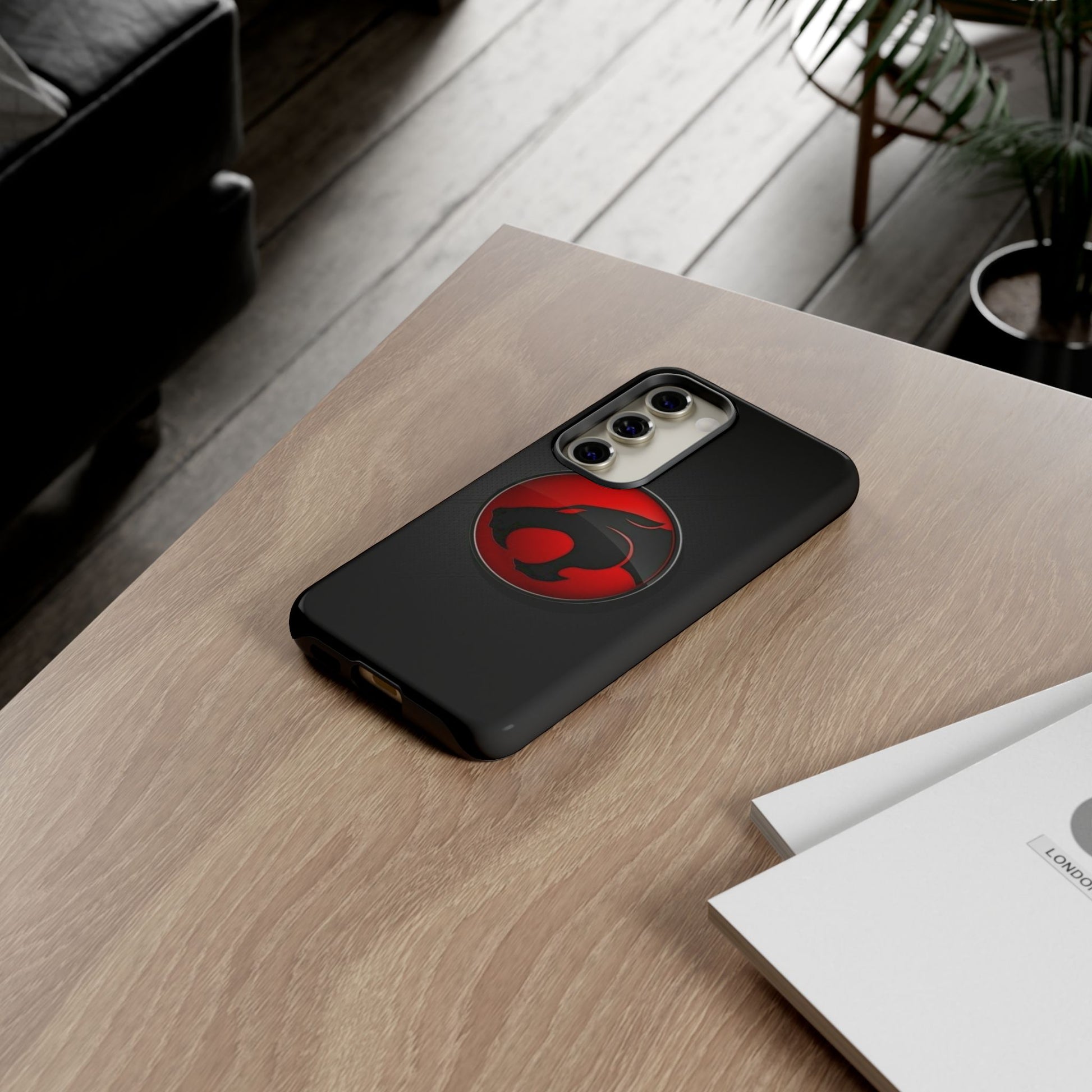 Thundercats Logo Tough Cases for iPhones, Samsung, and Pixel