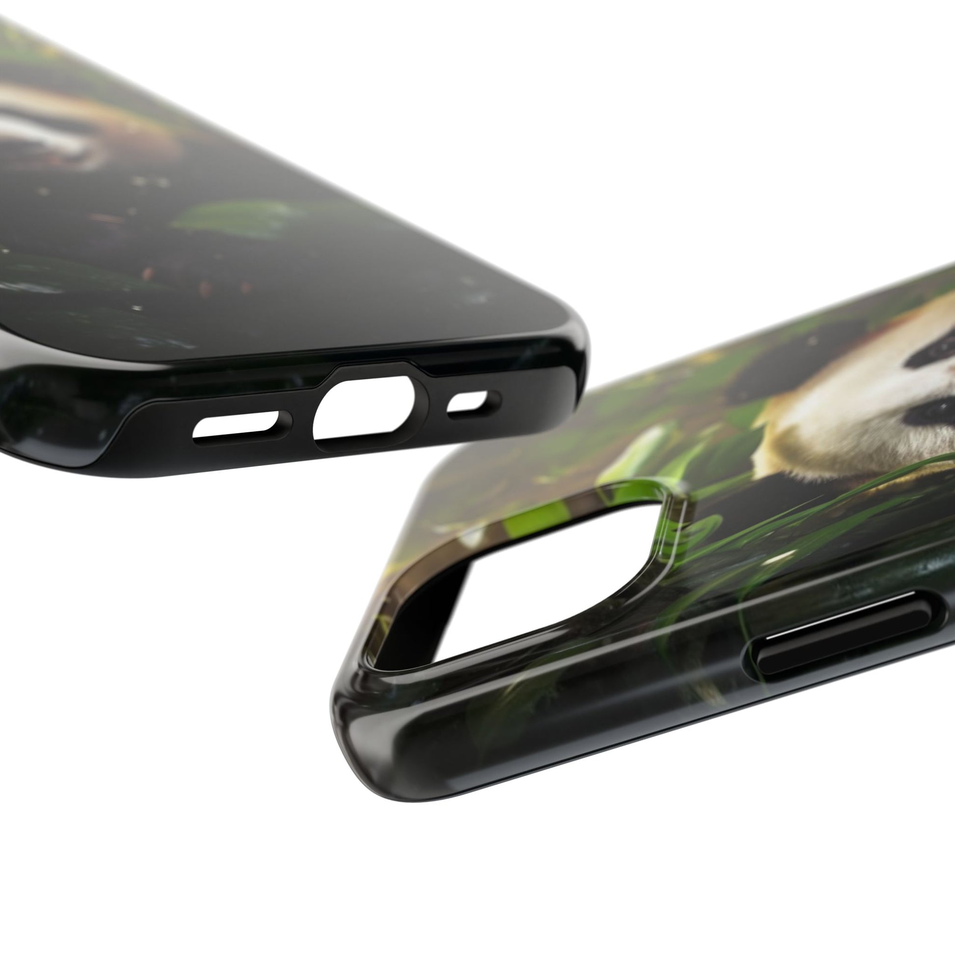 Smiling Panda Theme Phone Cases for iPhones & Samsung Phones