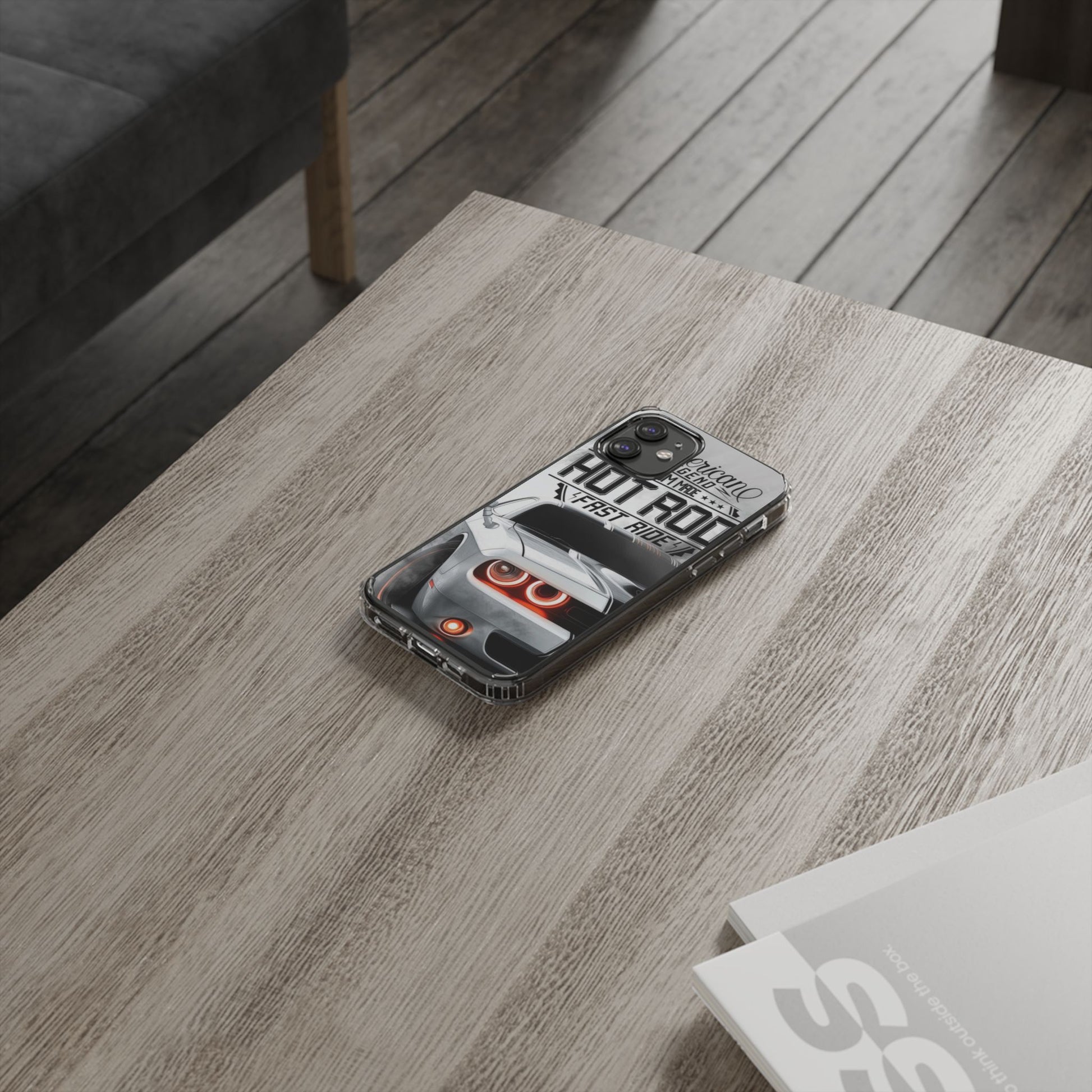 American Hot Rod Hell Cat Case for iPhone and Samsung phone