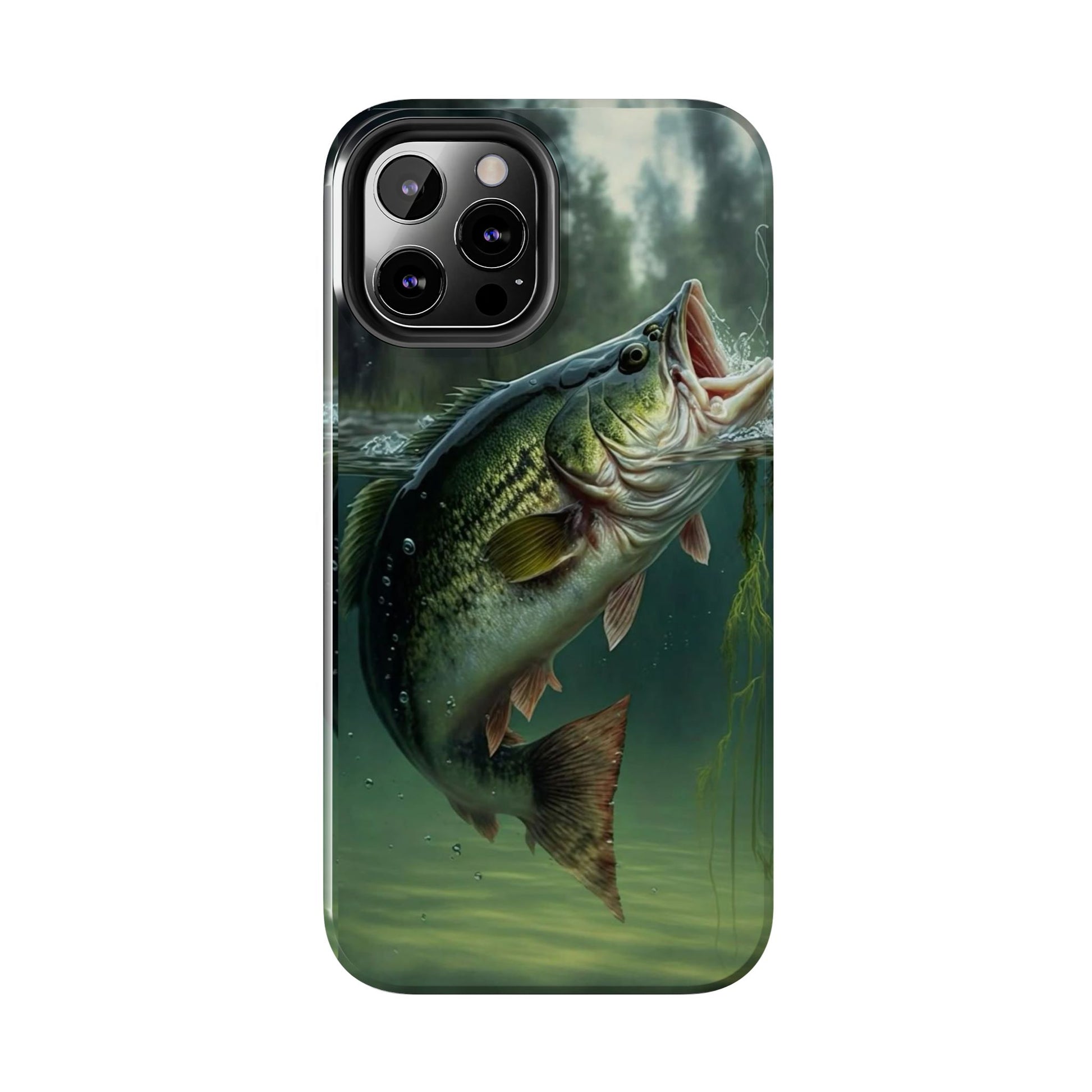 Large Mouth Bass Theme Phone Cases for iPhones & Samsung Phones