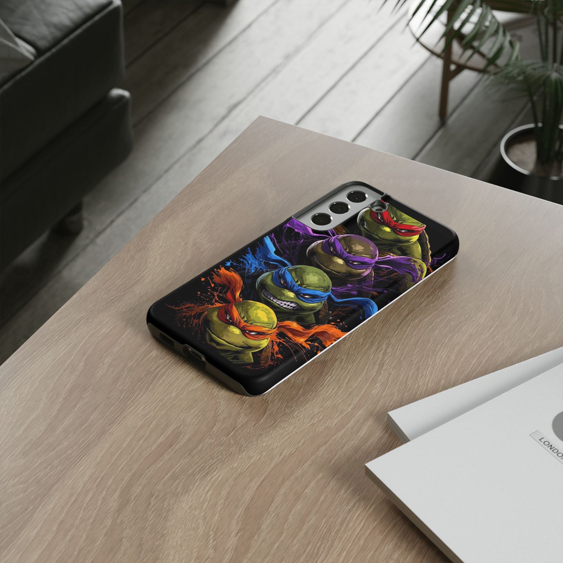 Ninja Turtles Tough Cases for iPhones, Samsung, and Pixel