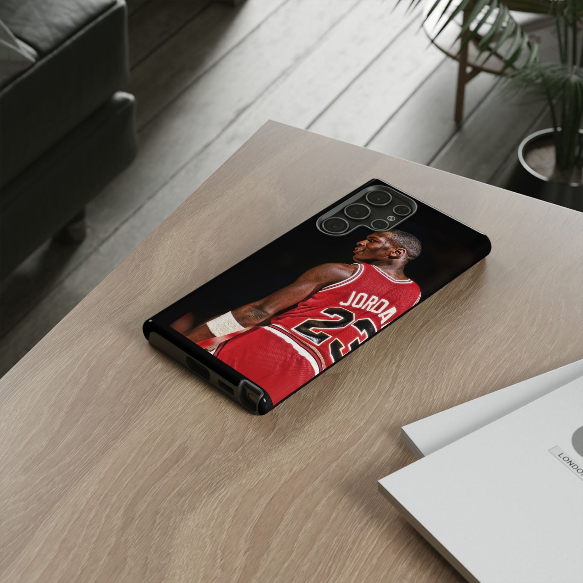 Basketball Legend Michael Jordan Tough Cases for iPhones, Samsung, and Pixel