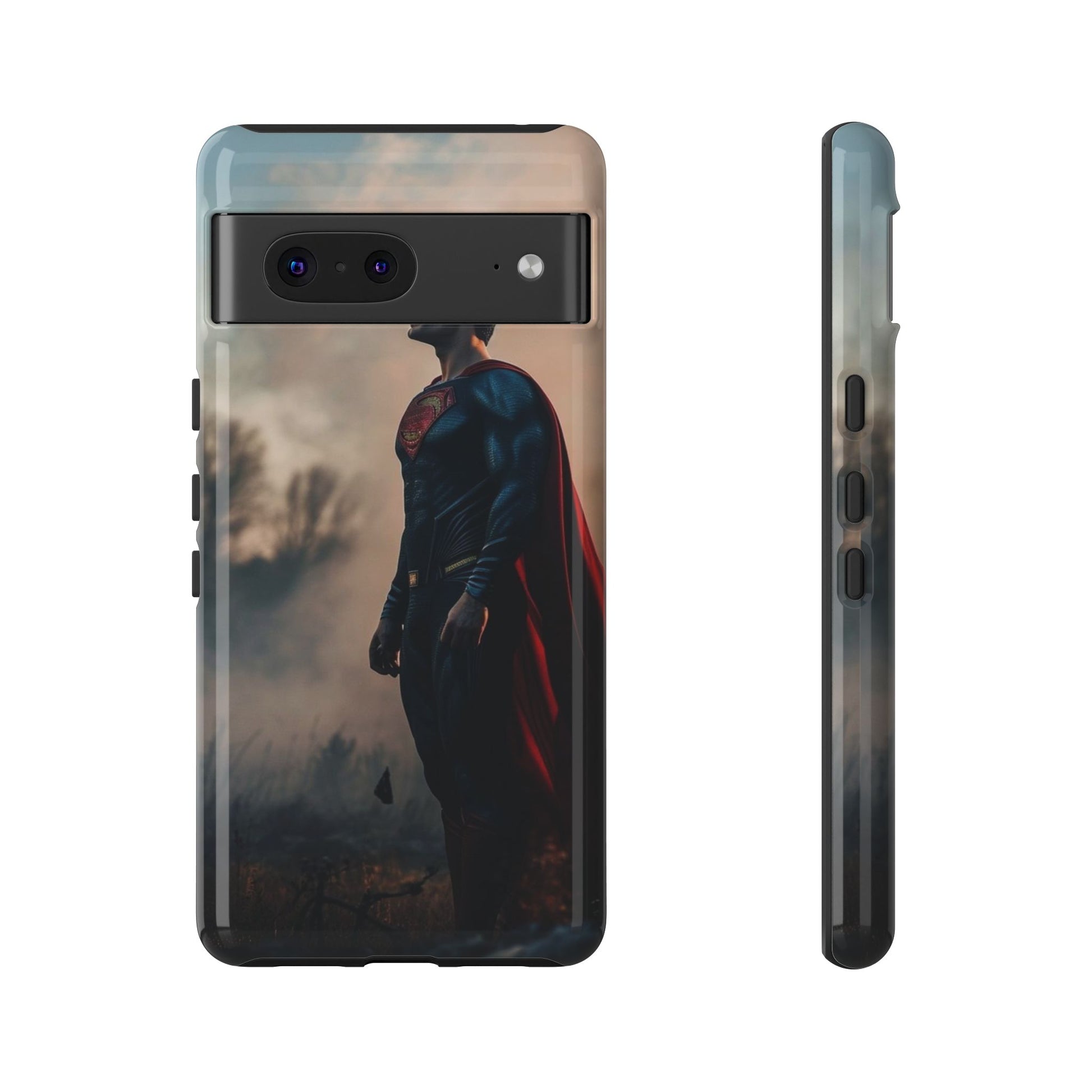 Henry Cavil Superman Tough Cases for iPhones, Samsung, and Pixel