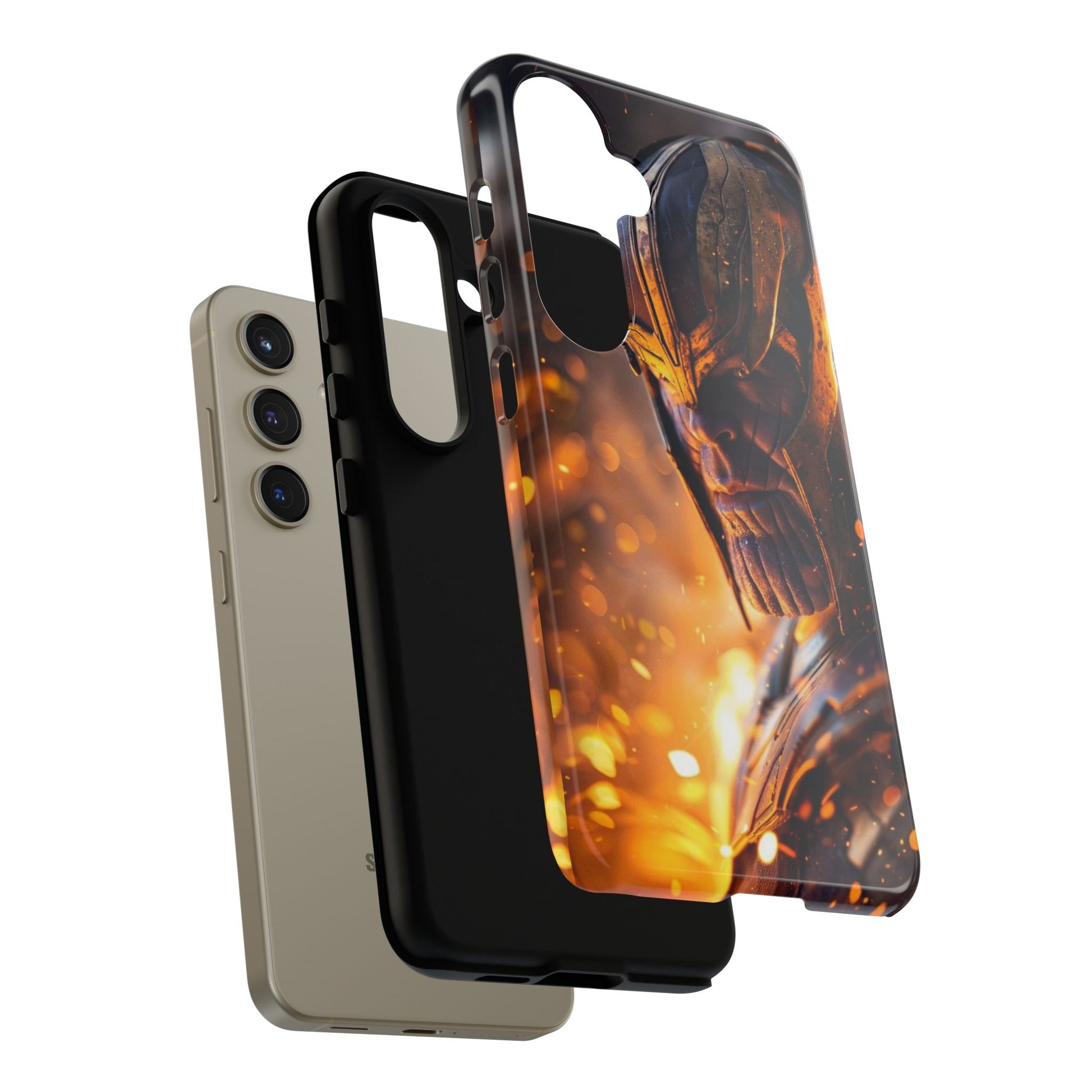 Marvel Villain Thanos Tough Cases for iPhones, Samsung, and Pixel